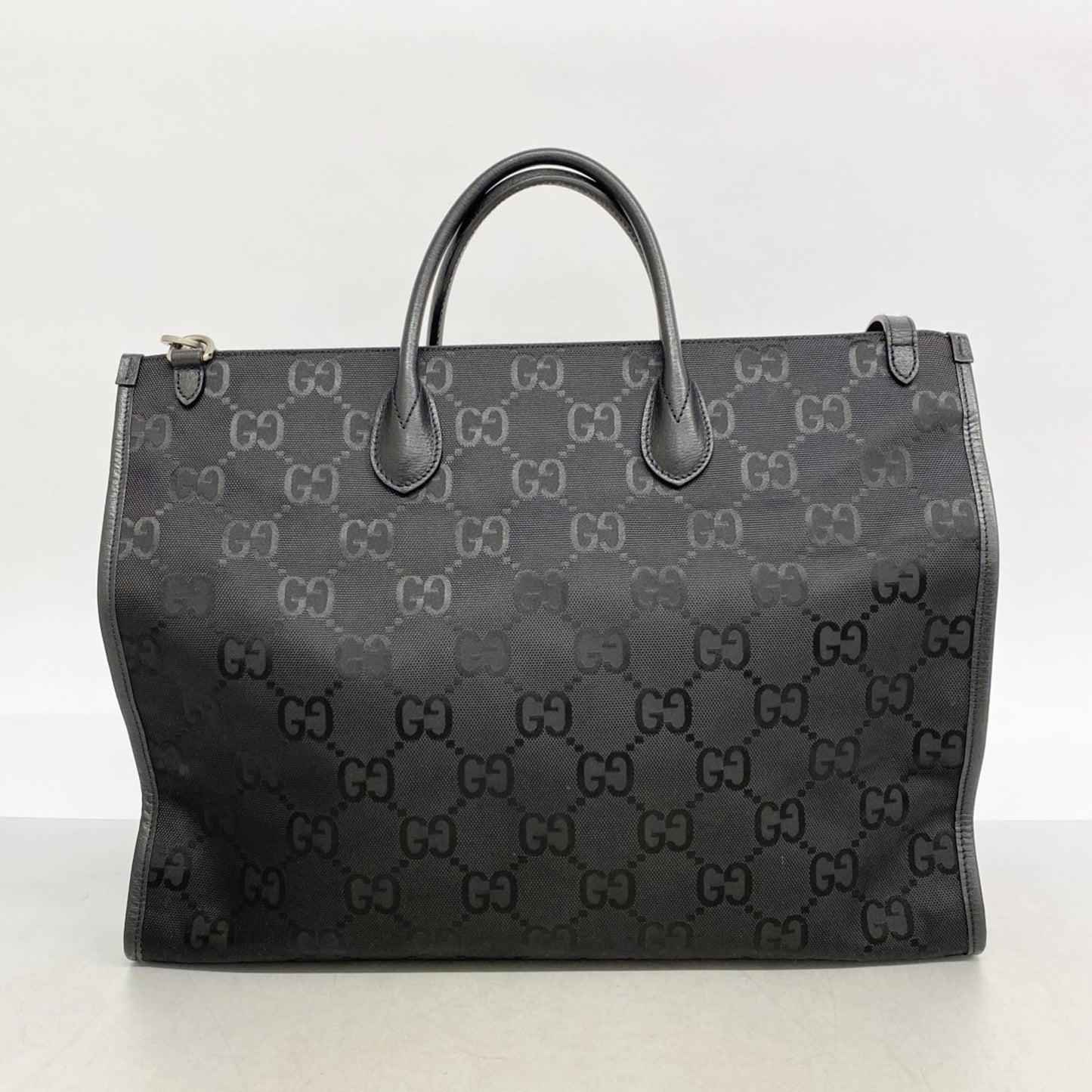 Gucci Black Nylon Tote Bag