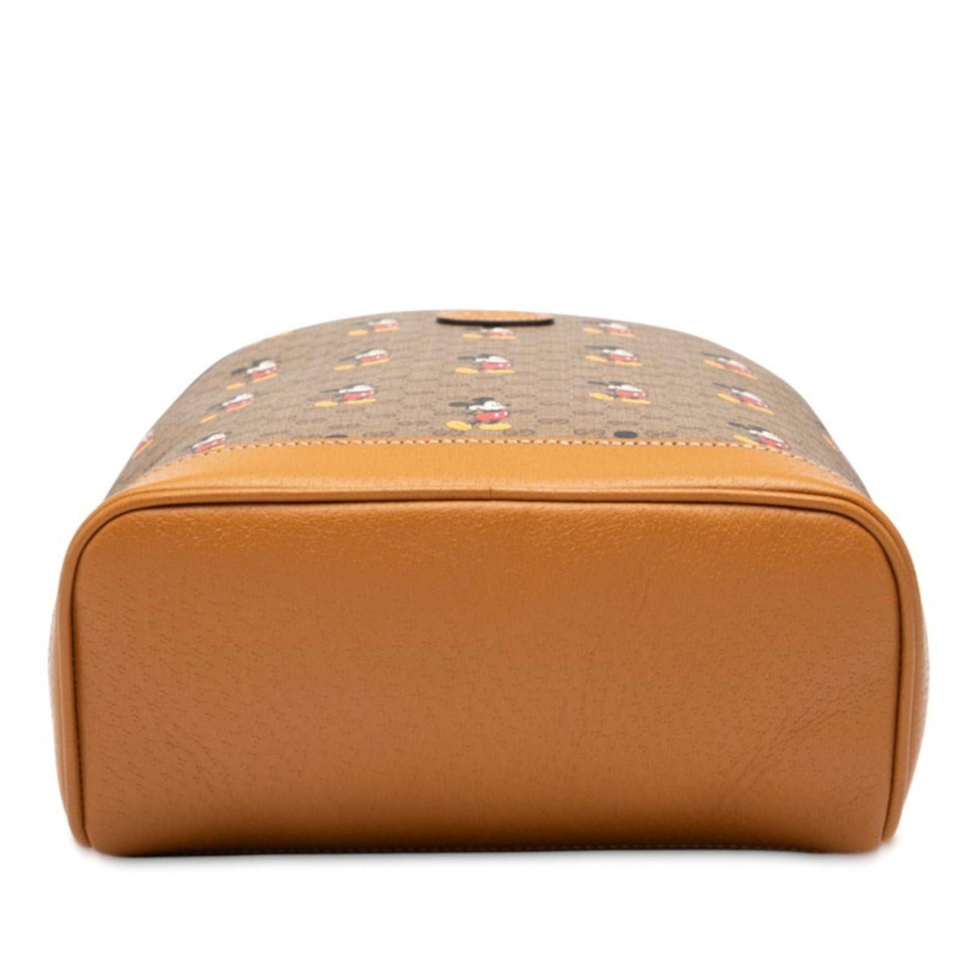 Gucci Brown Multi-Color Pvc Leather Backpack