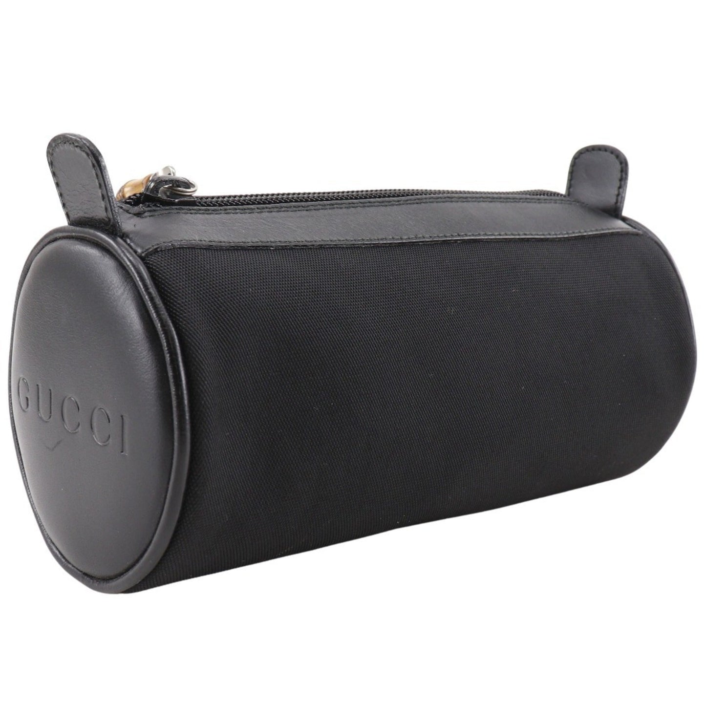 Gucci Black Nylon Canvas Pouch