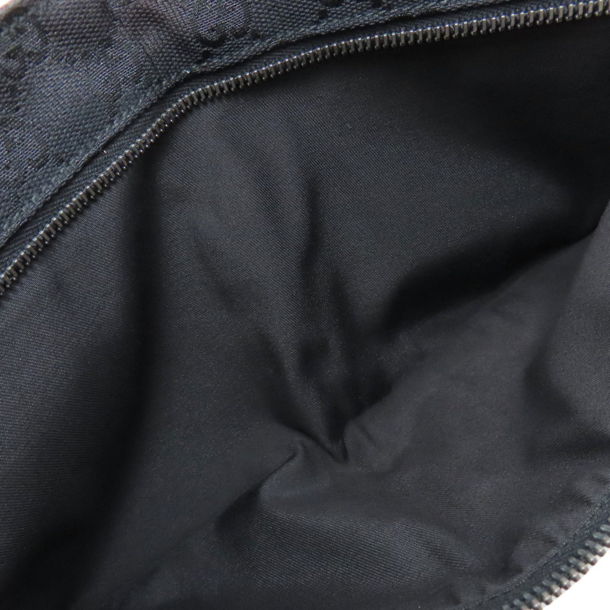 Gucci Black Canvas Fanny Pack Sling Bag