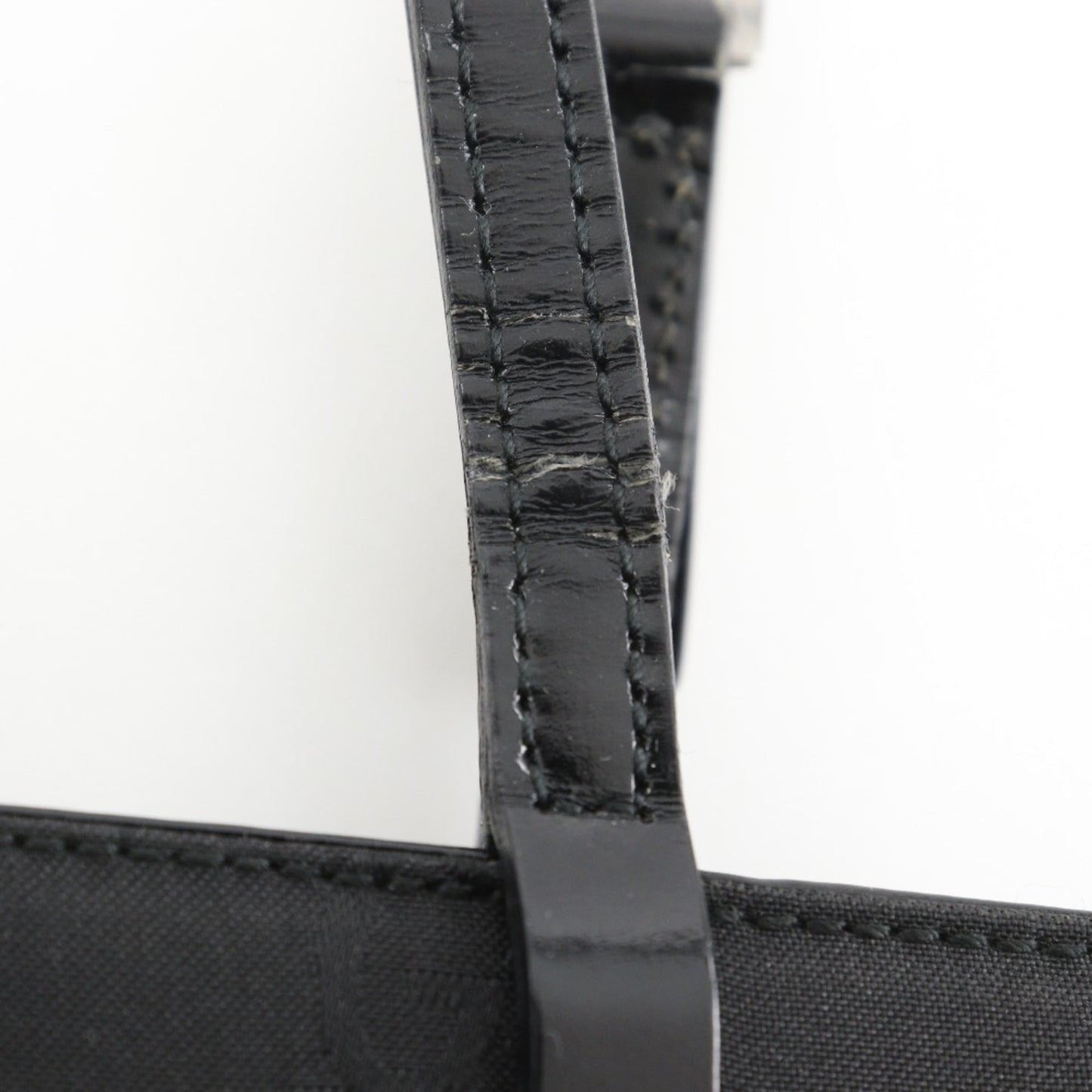 Gucci Black Gg Canvas Tote Bag