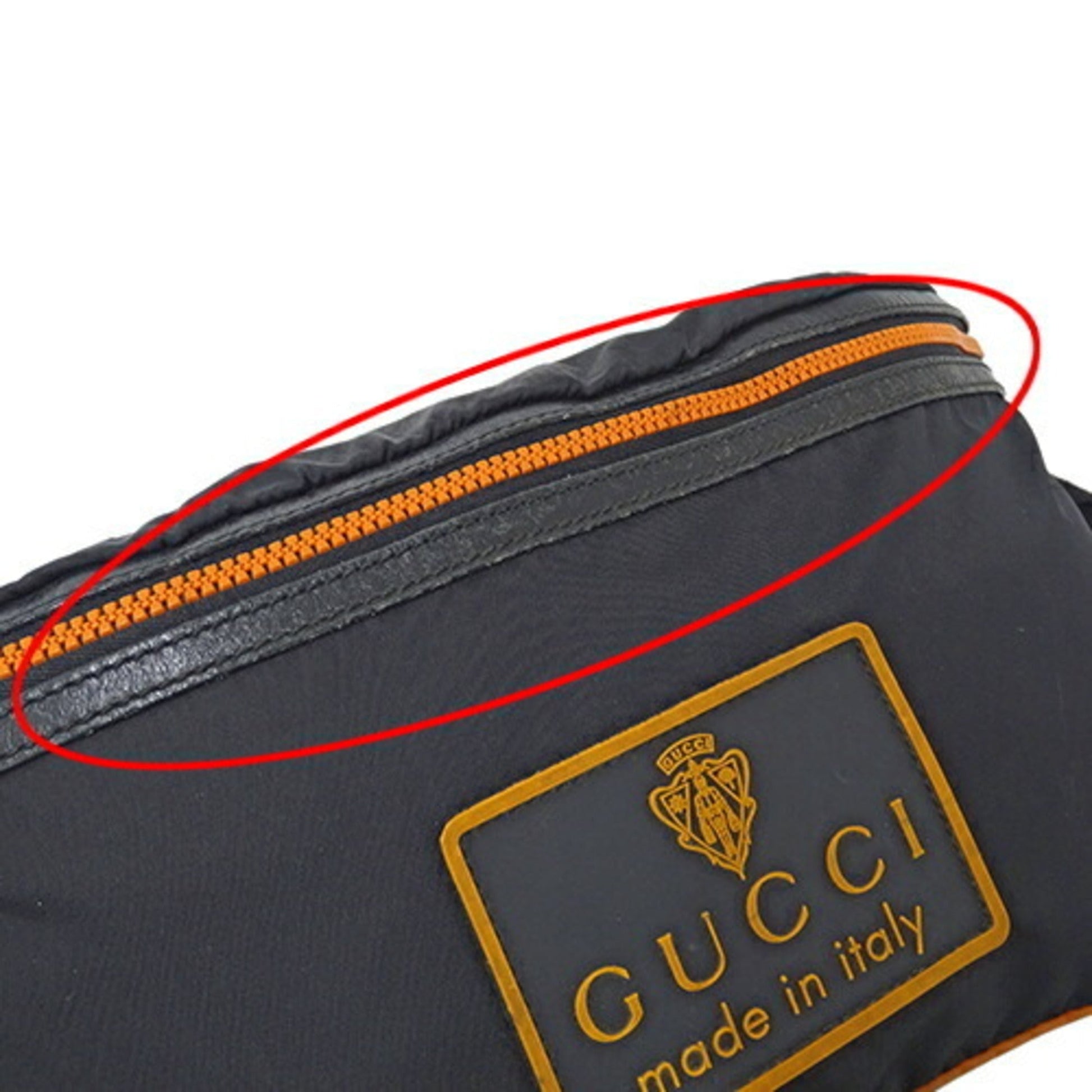 Gucci Black Nylon Sling Bag