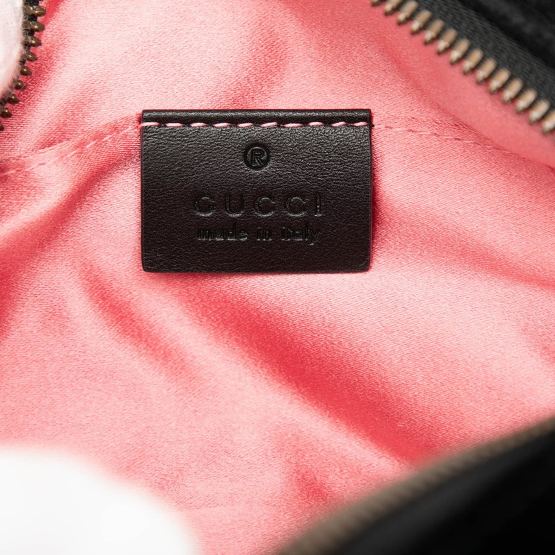 Gucci Black Cotton Polyester Fanny Pack Sling Bag