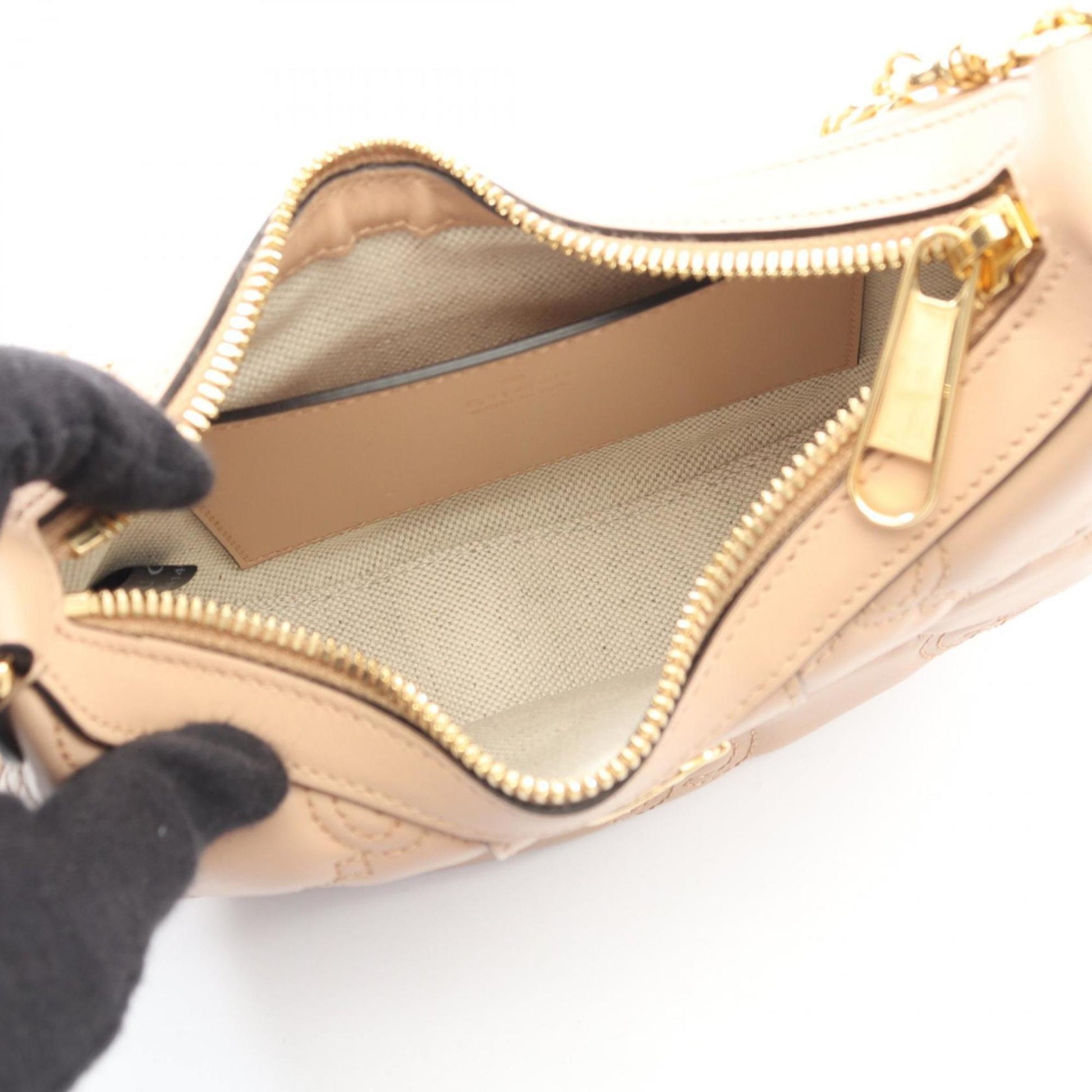 Gucci Pink Leather Handbag