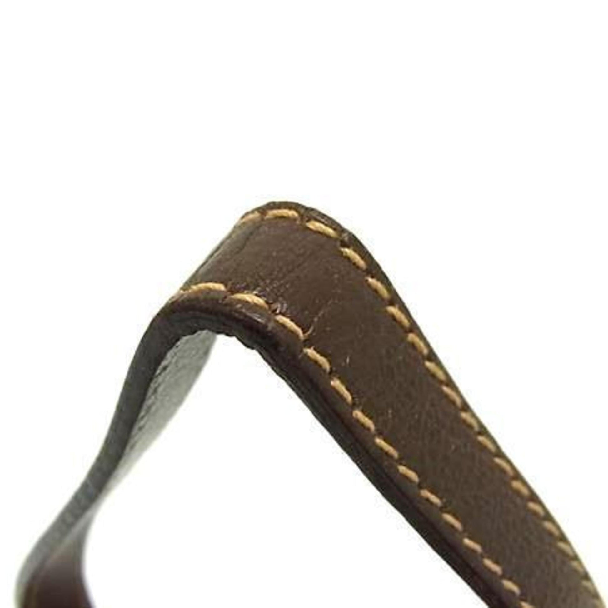 Gucci Brown Leather Clutch Bag Handbag