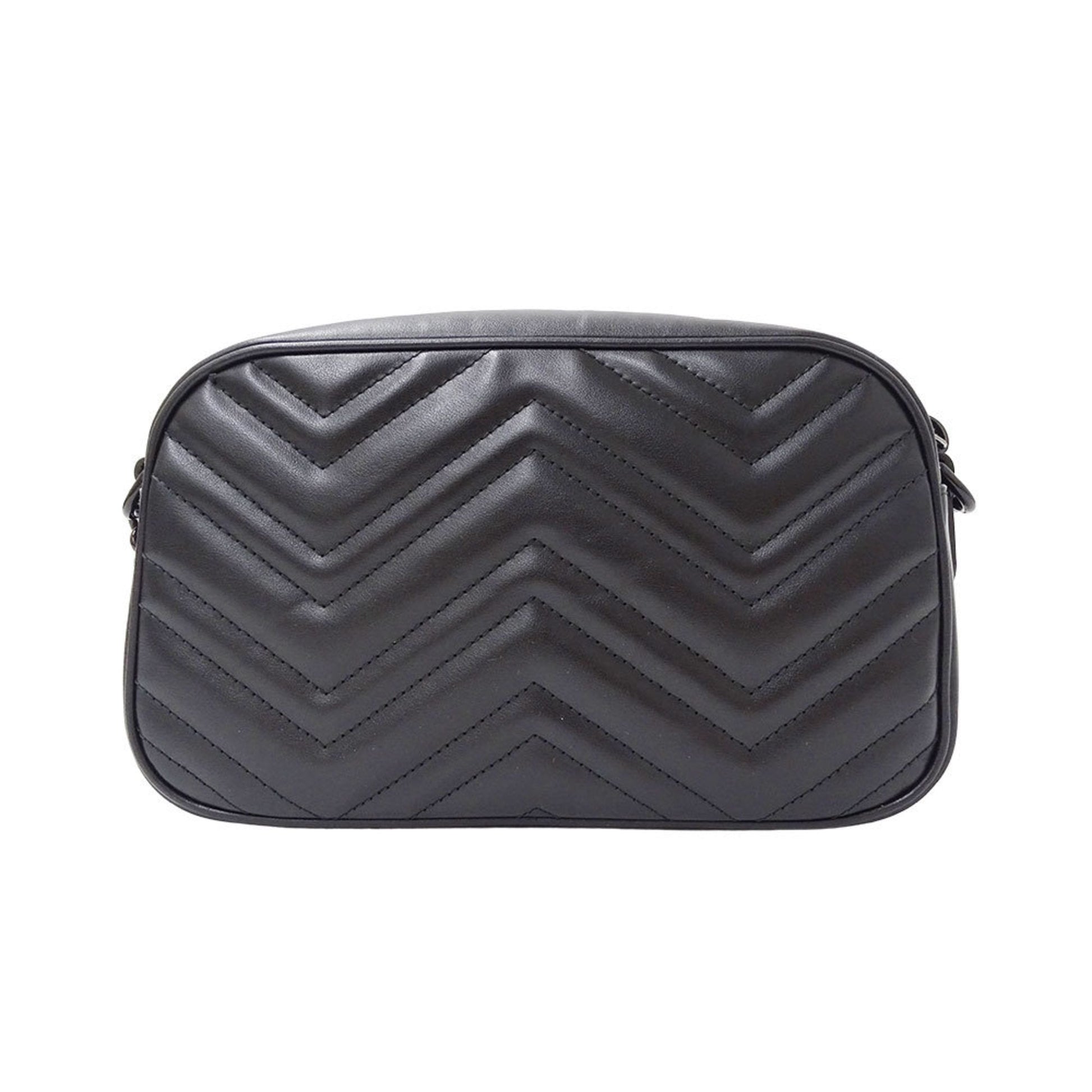 Gucci Black Leather Shoulder Bag