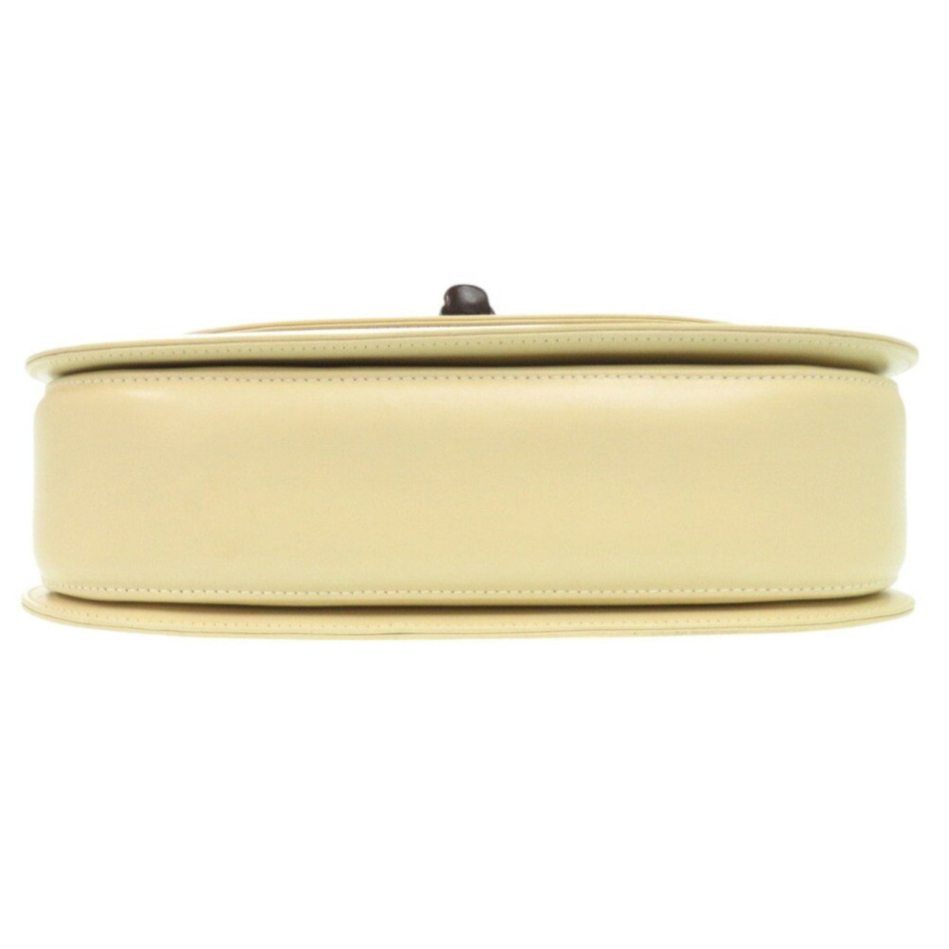 Gucci White Leather Handbag