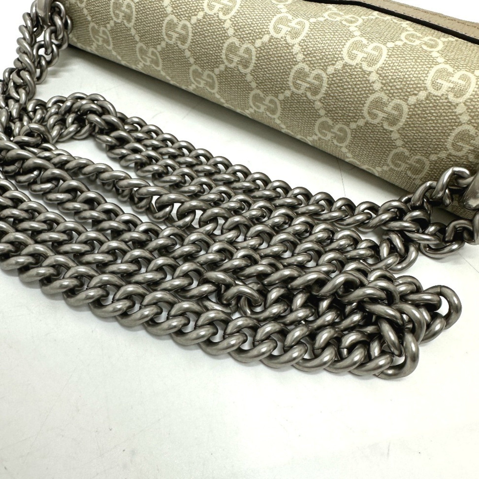 Gucci Beige Gg Supreme Shoulder Bag