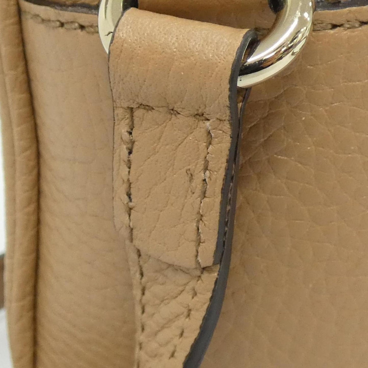 Gucci Beige Leather Shoulder Bag