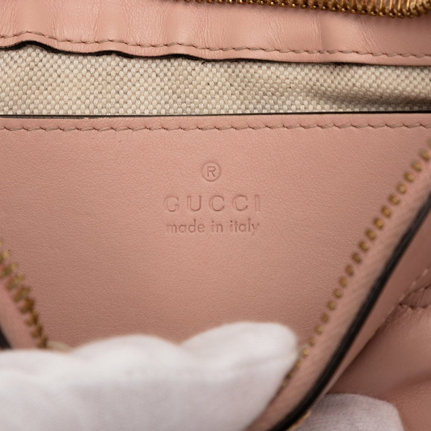 Gucci Pink Leather Handbag Shoulder Bag
