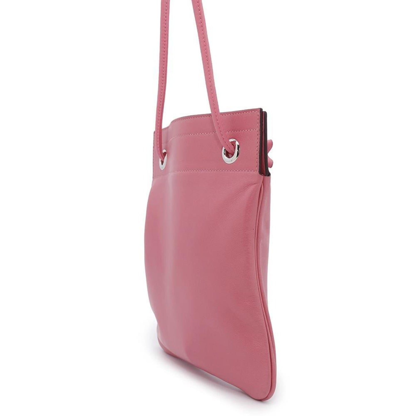 Hermes Kara Rose Azalee Swift Shoulder Bag Leather