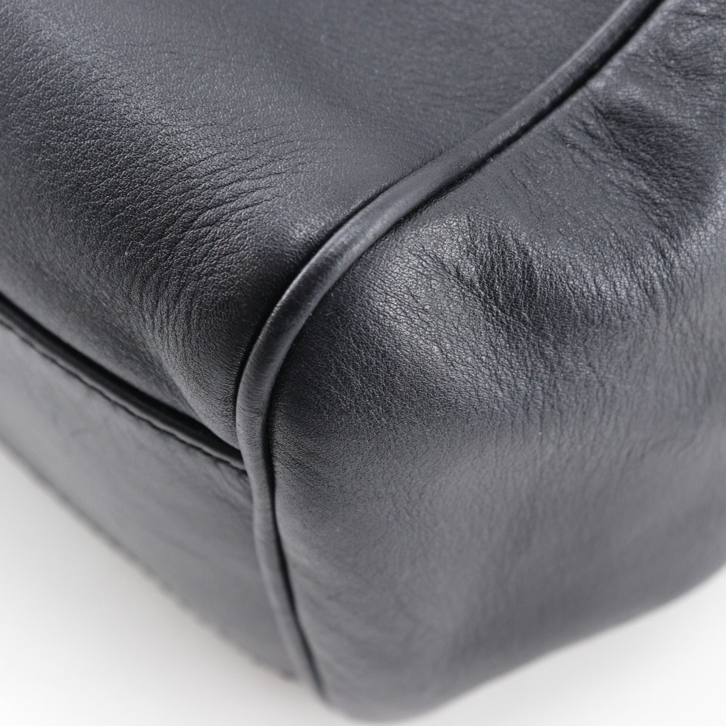 Gucci Black Leather Backpack