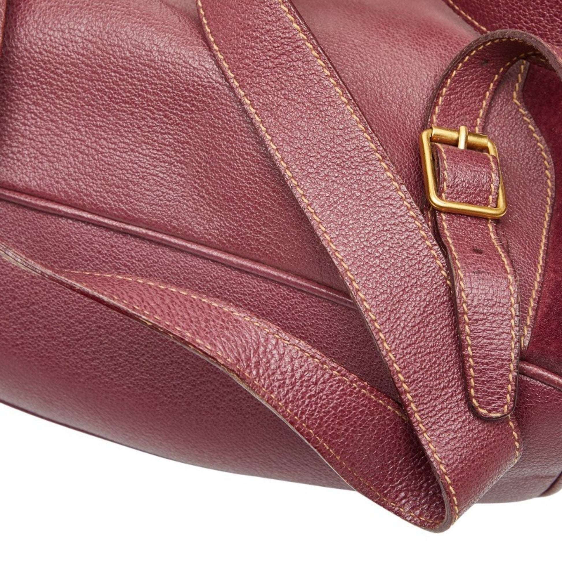 Gucci Purple Suede Backpack