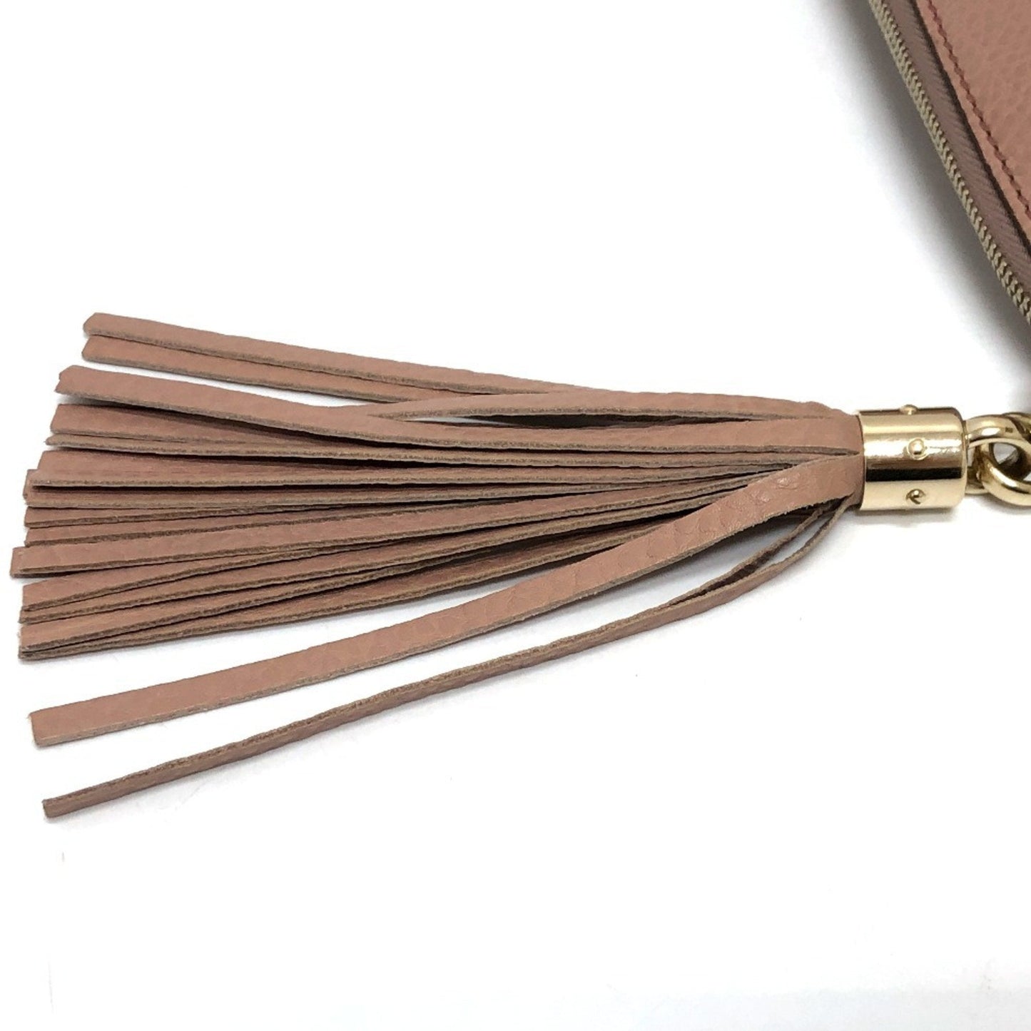 Gucci Pink Beige Leather Handbag