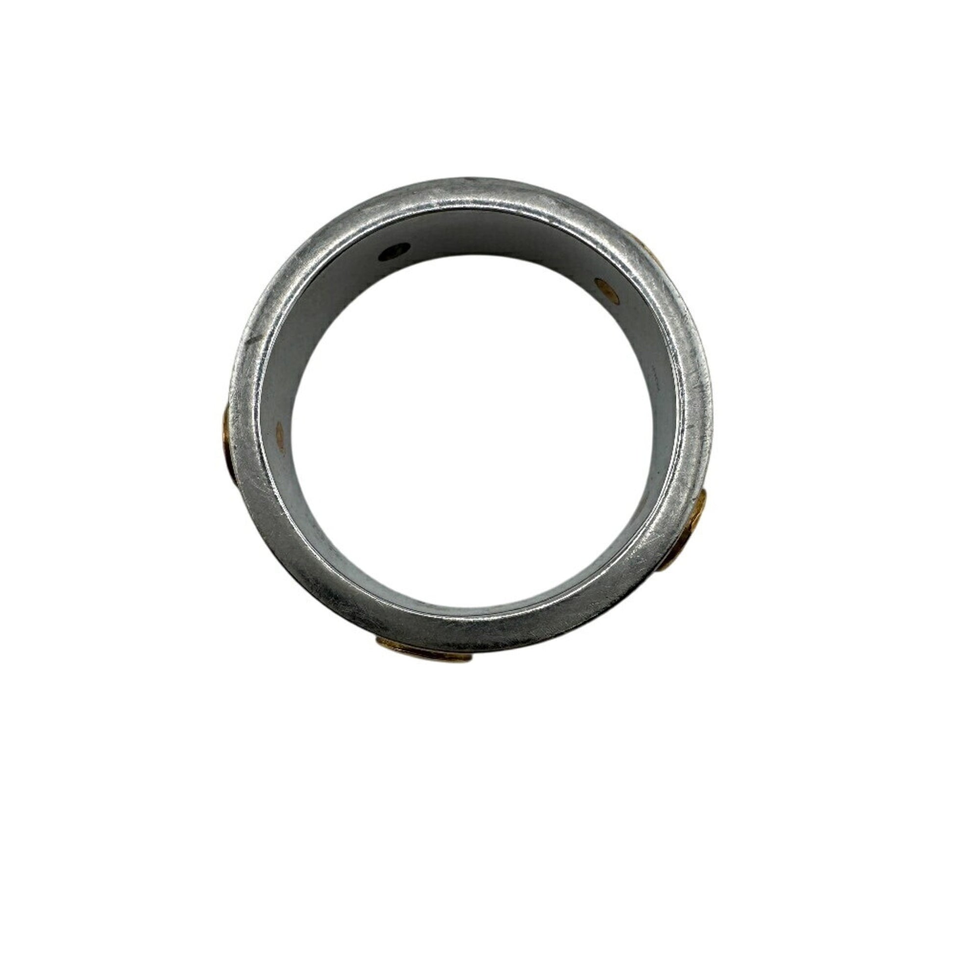 Gucci Gold Silver Gold Plating Band Ring