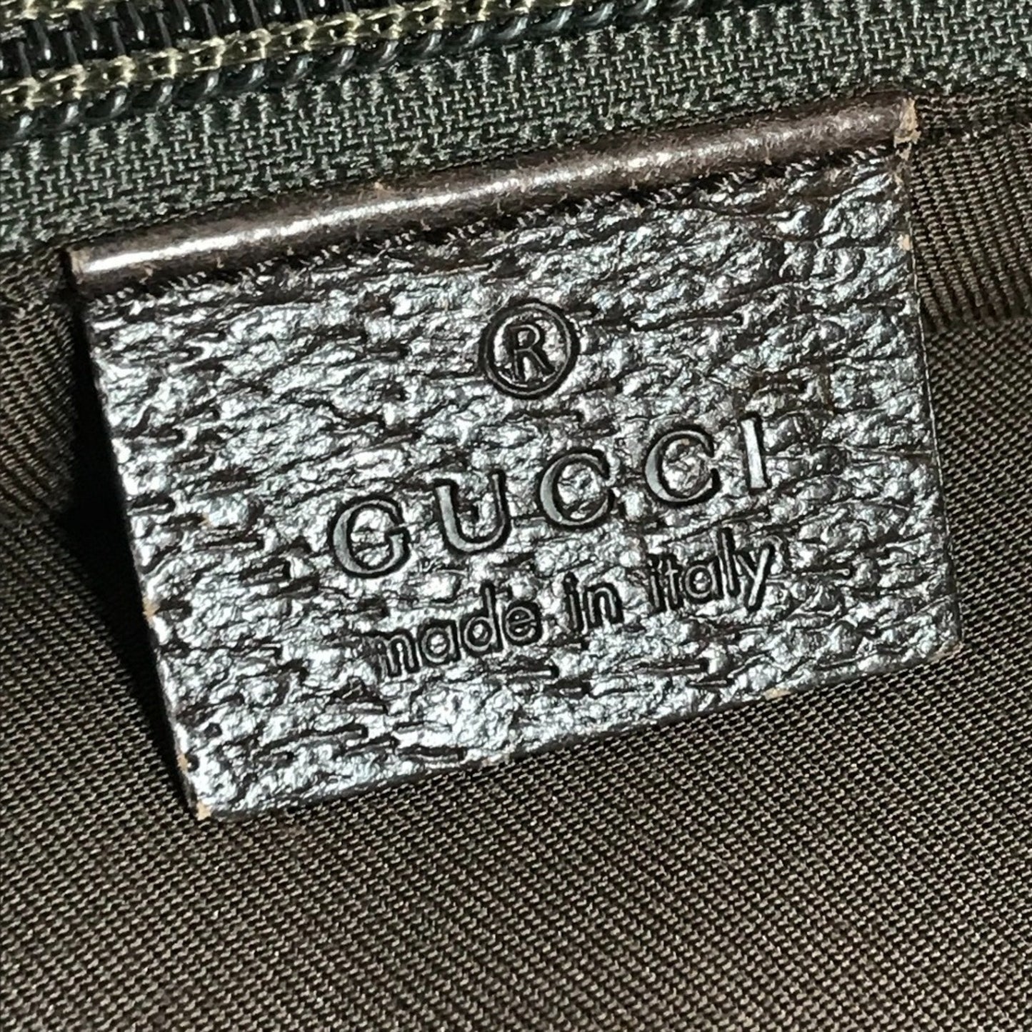 Gucci Beige Dark Brown Gg Canvas Shoulder Bag Tote Bag
