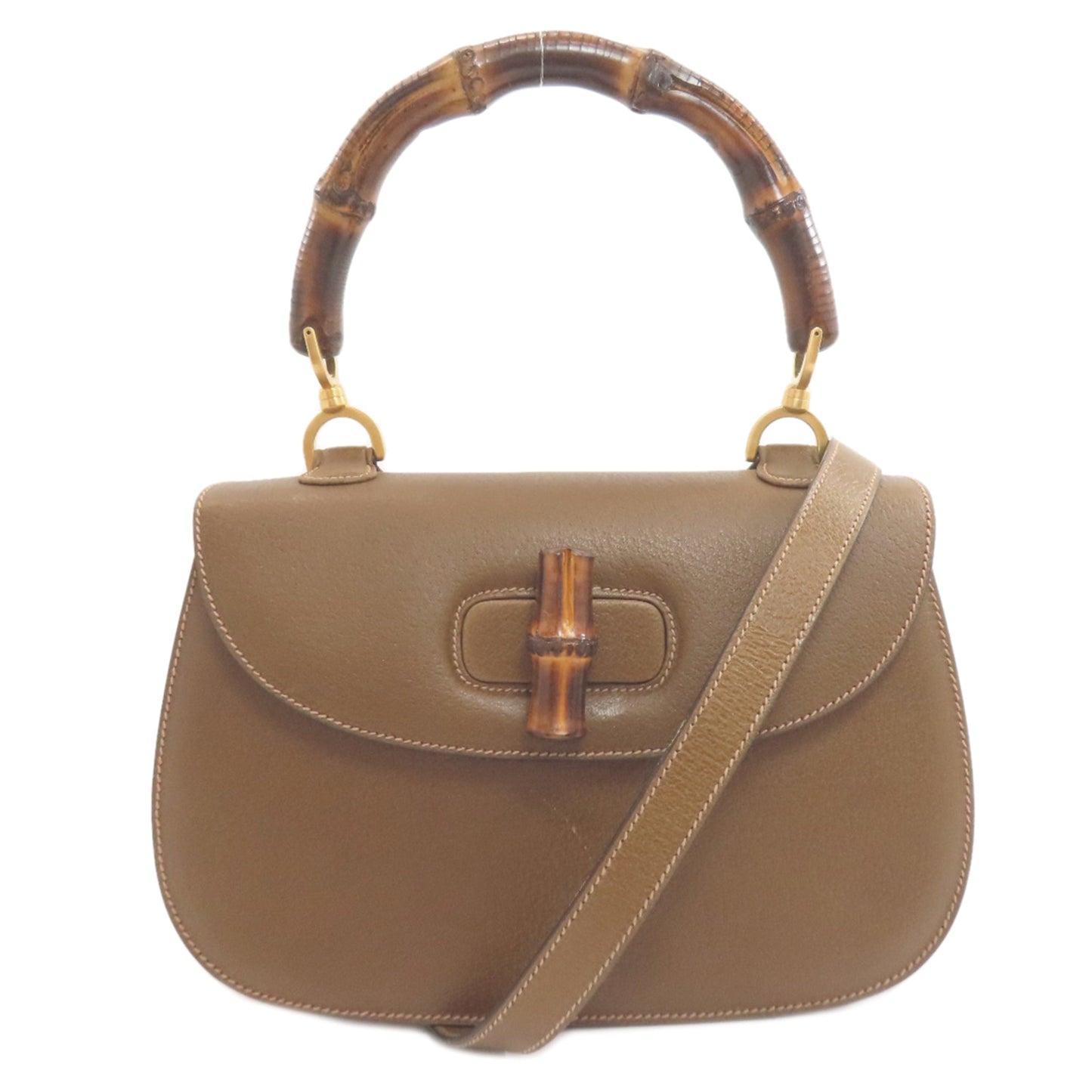Gucci Brown Leather Handbag