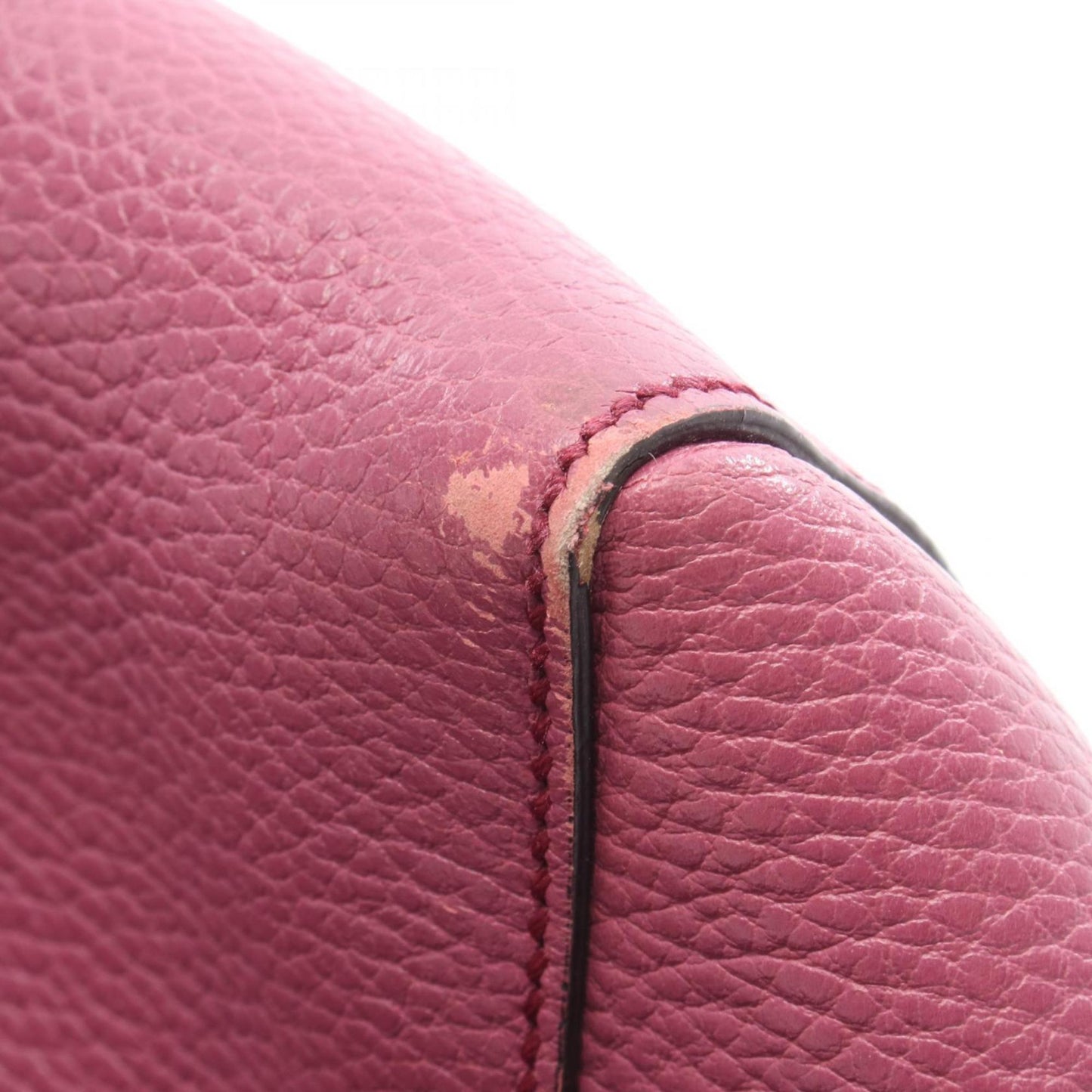 Gucci Blue Pink Leather Tote Bag