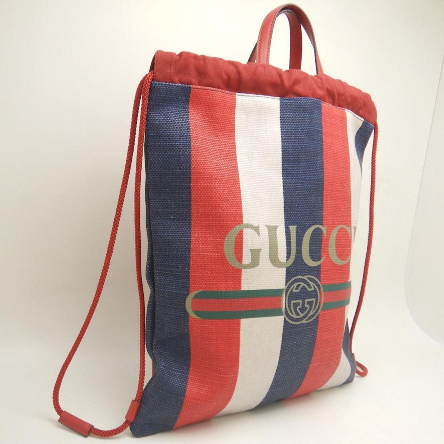 Gucci Red Color Canvas