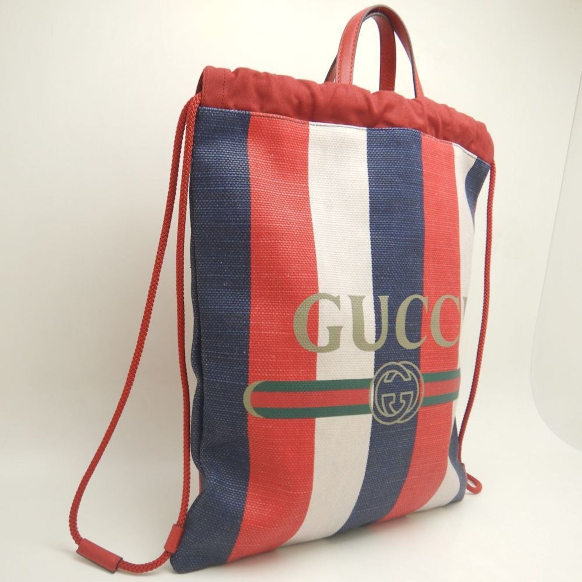 Gucci Red Color Canvas