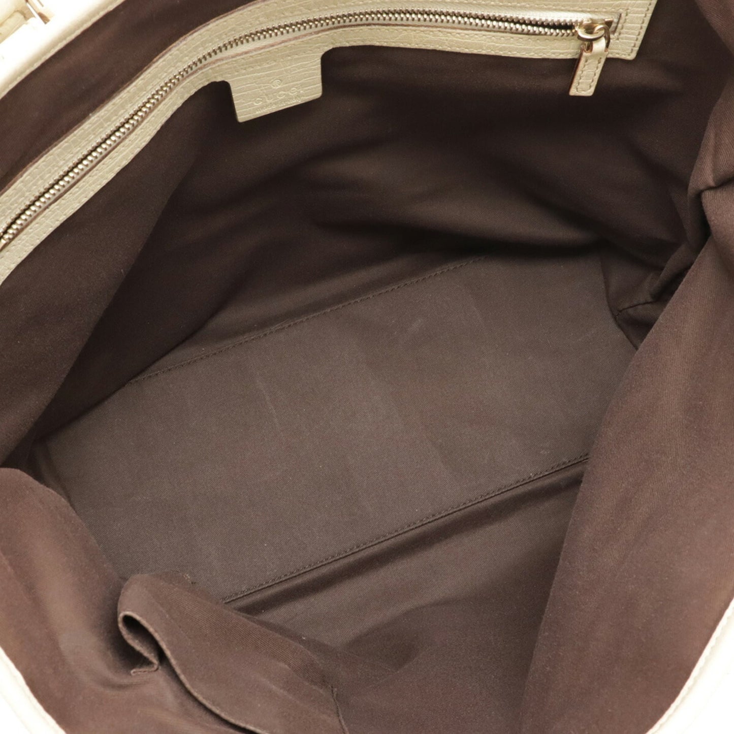 Gucci Gg Canvas Beige Ivory Khaki Mustard Gg Canvas Leather Shoulder Bag Tote Bag