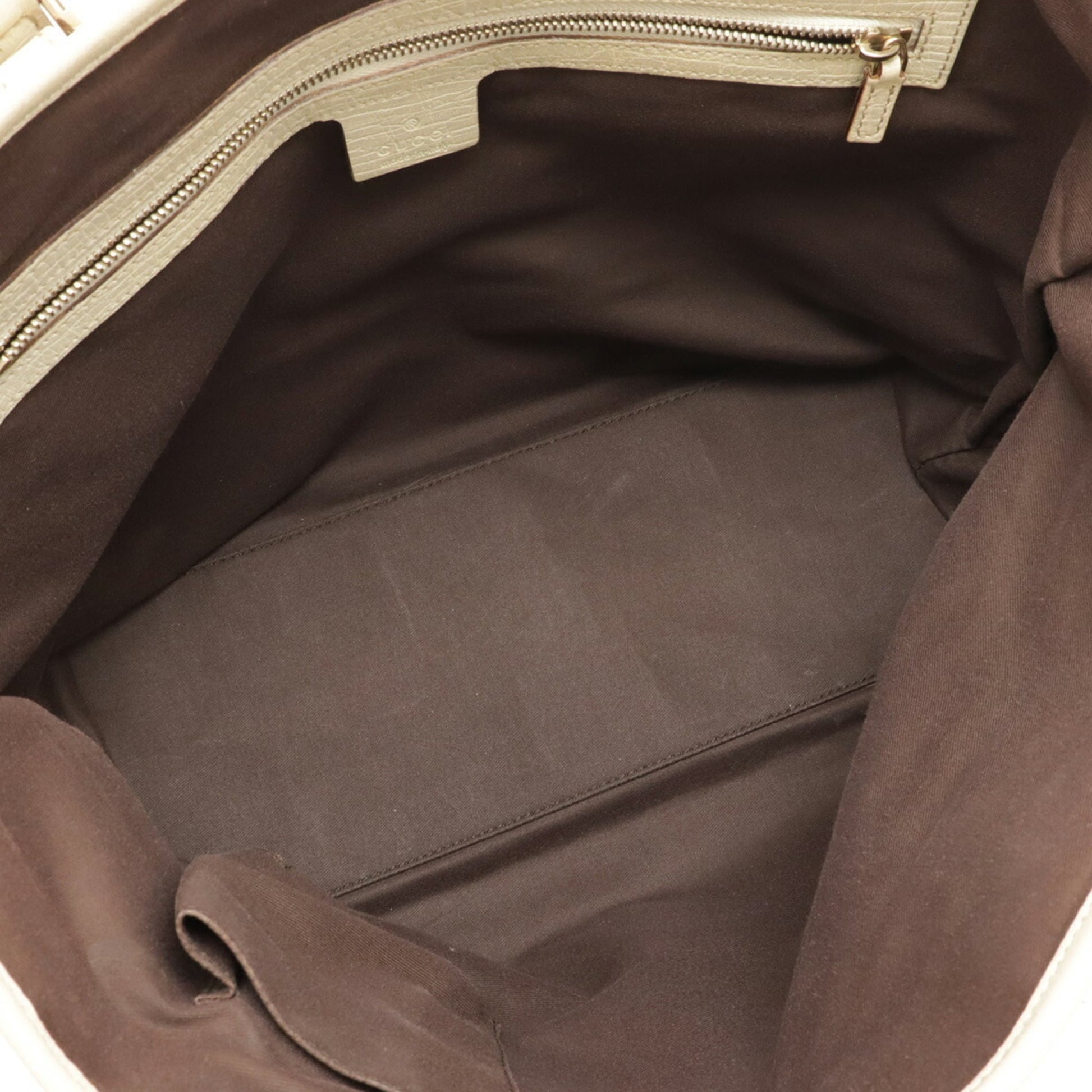 Gucci Gg Canvas Beige Ivory Khaki Mustard Gg Canvas Leather Shoulder Bag Tote Bag