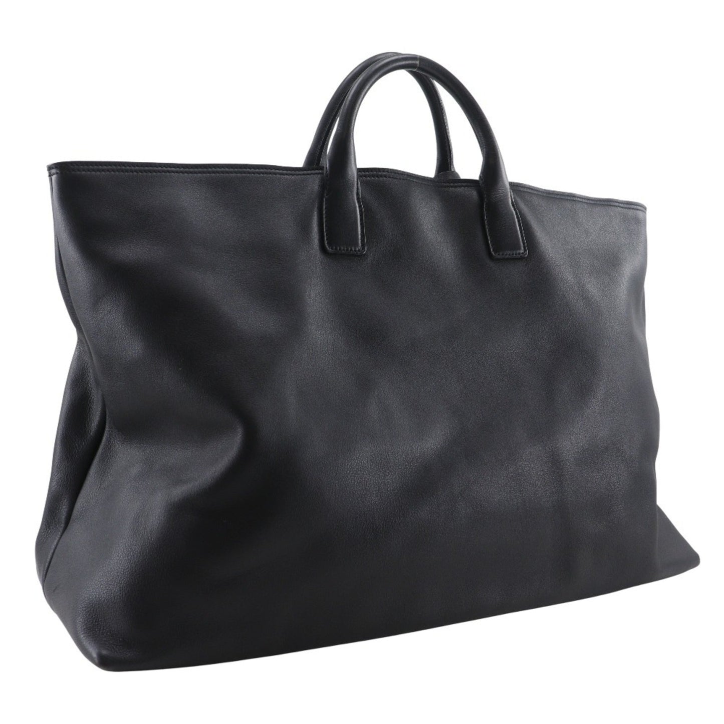 Gucci Black Leather Boston Bag