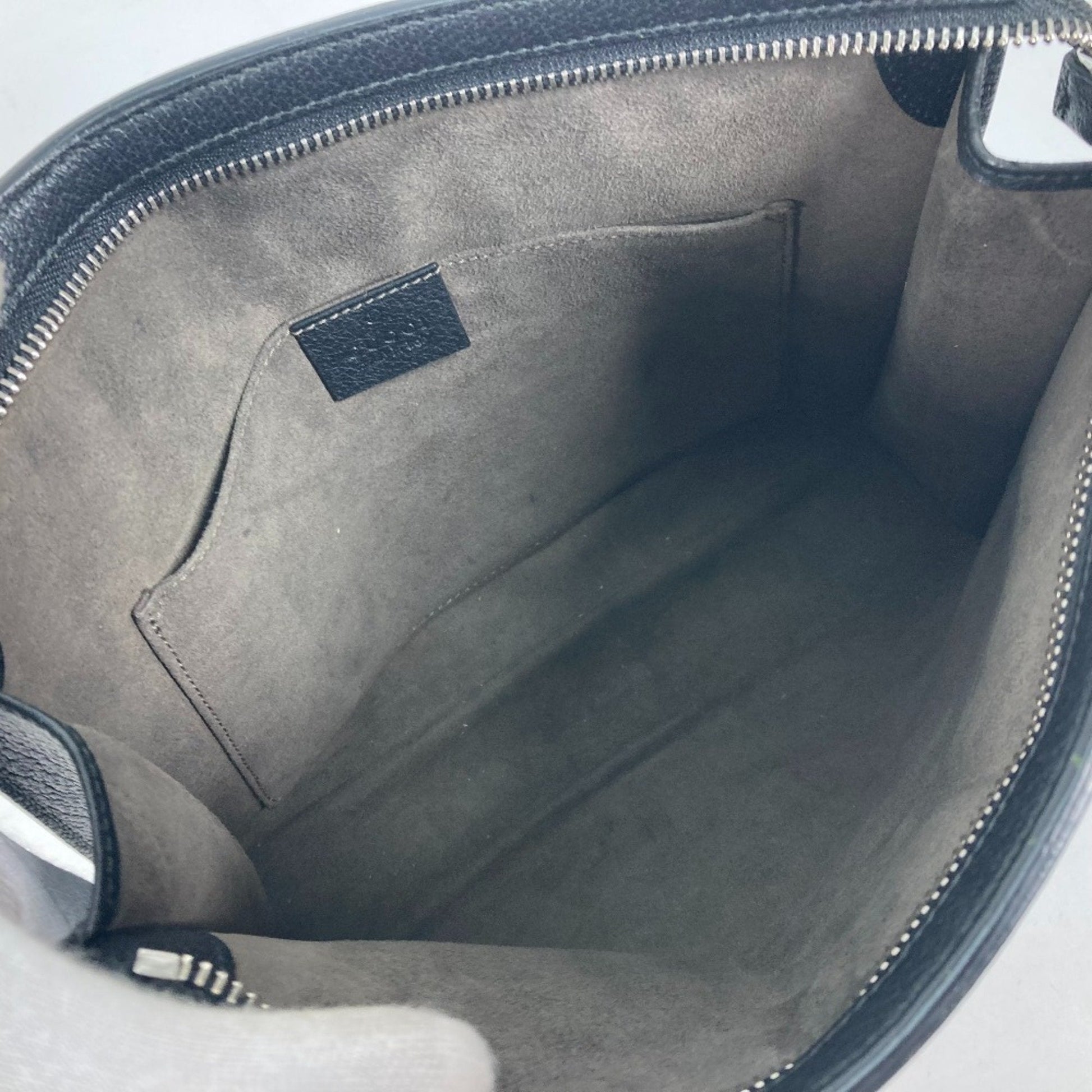 Gucci Black Leather Clutch Bag Pouch