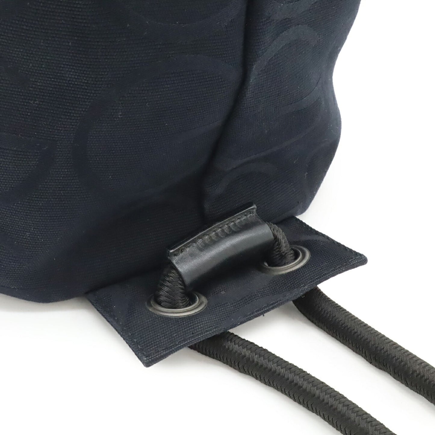 Gucci Black Canvas Shoulder Bag