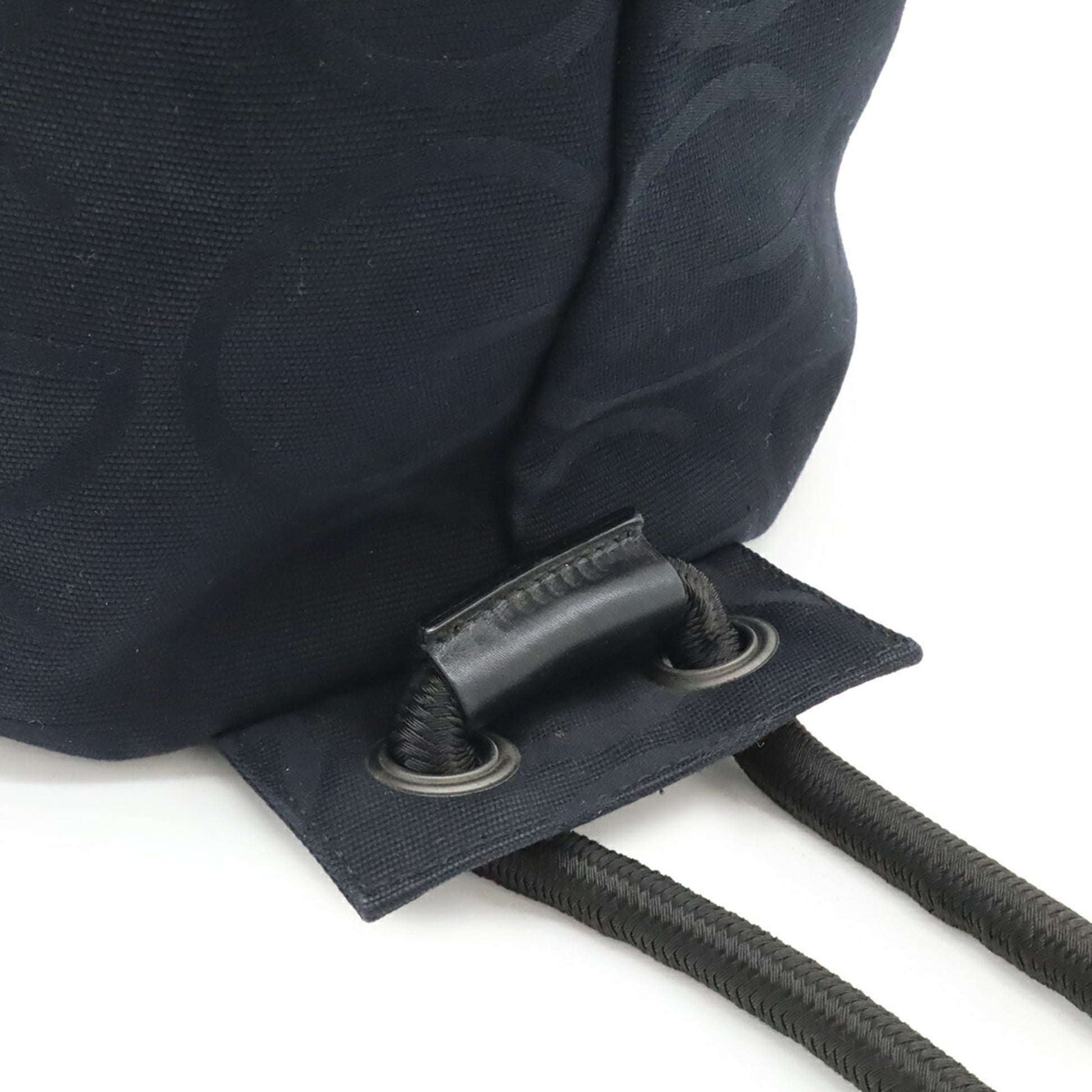 Gucci Black Canvas Shoulder Bag