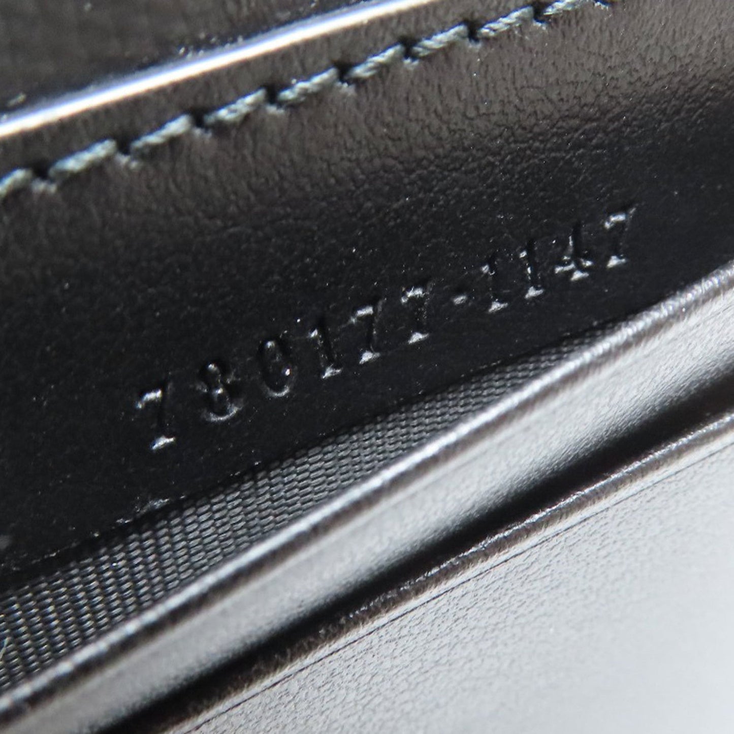 Gucci Black Leather Pouch