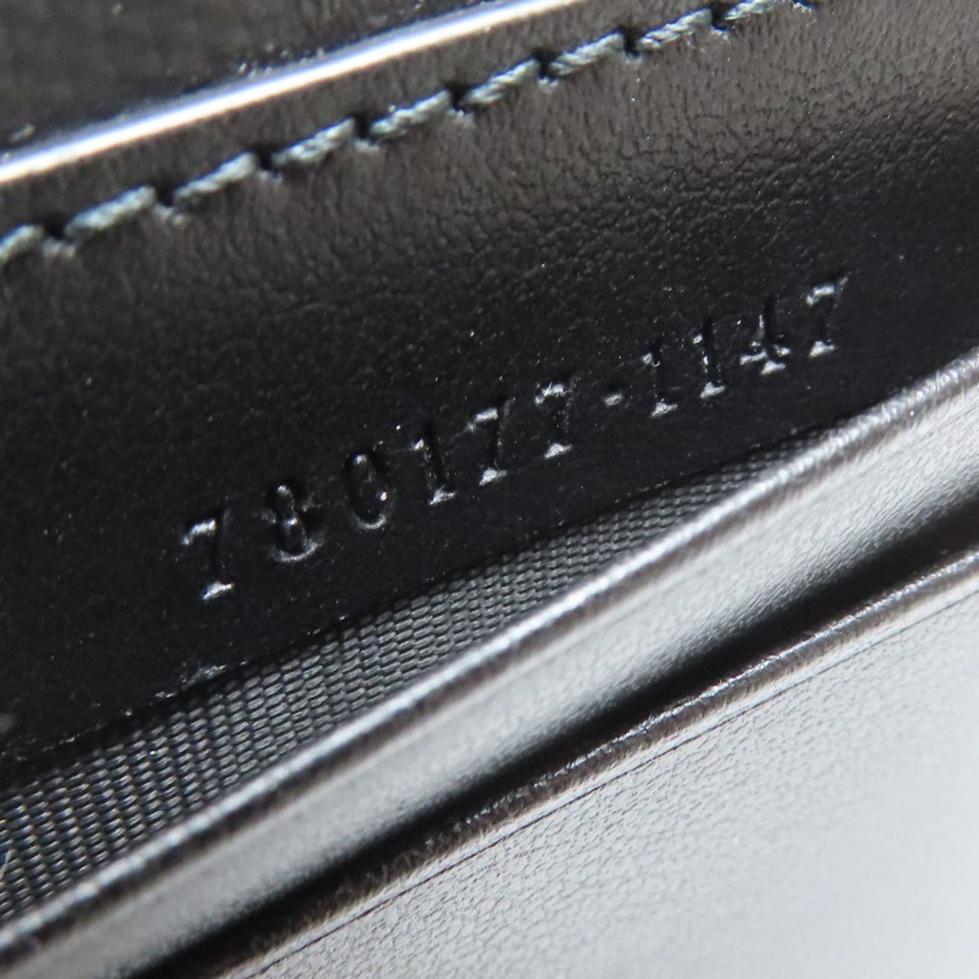 Gucci Black Leather Pouch