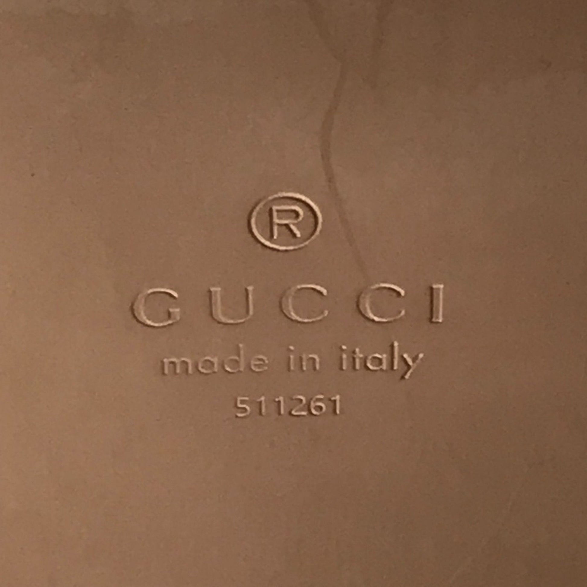 Gucci Beige Rubber Handbag