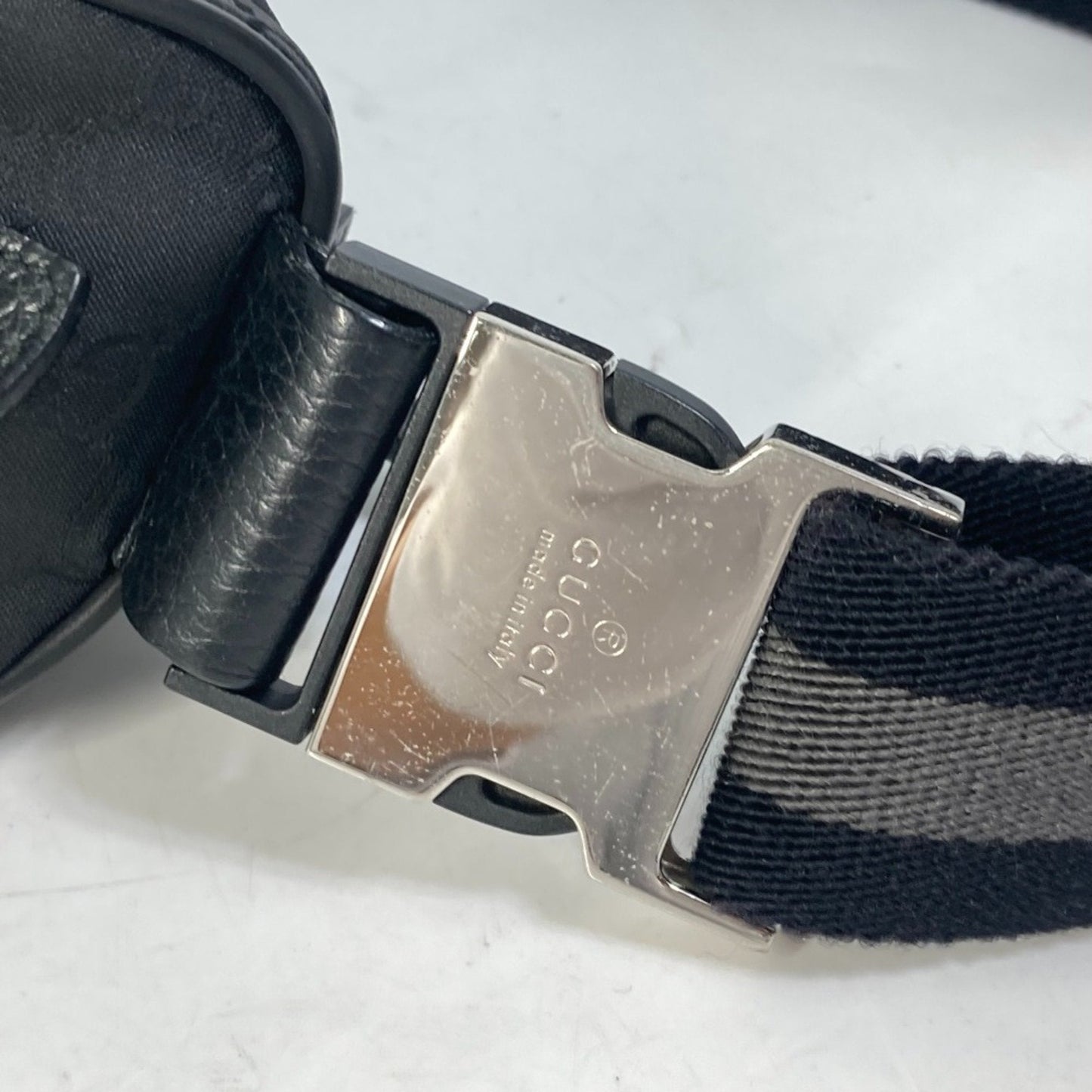 Gucci Black Nylon Fanny Pack