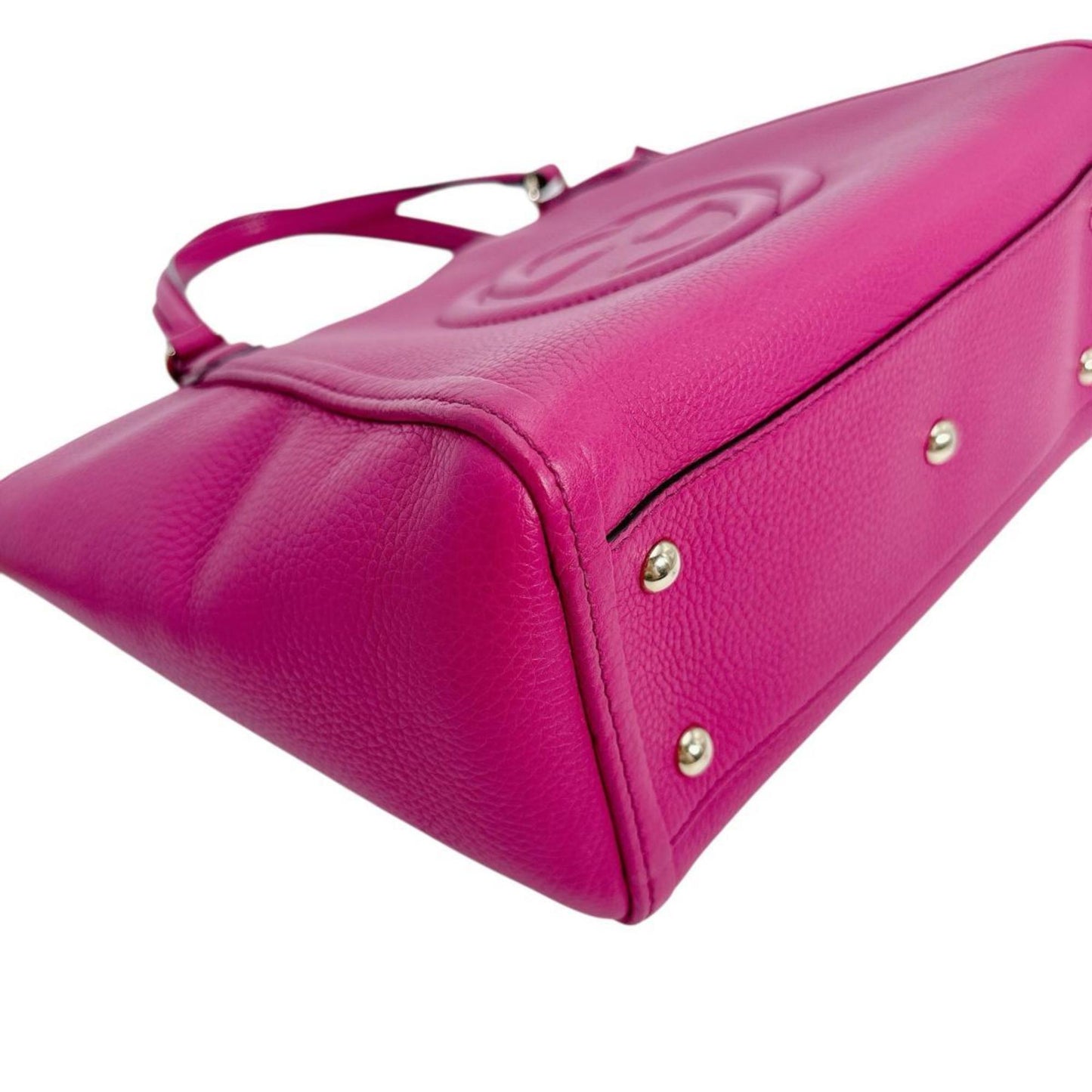 Gucci Pink Leather Handbag