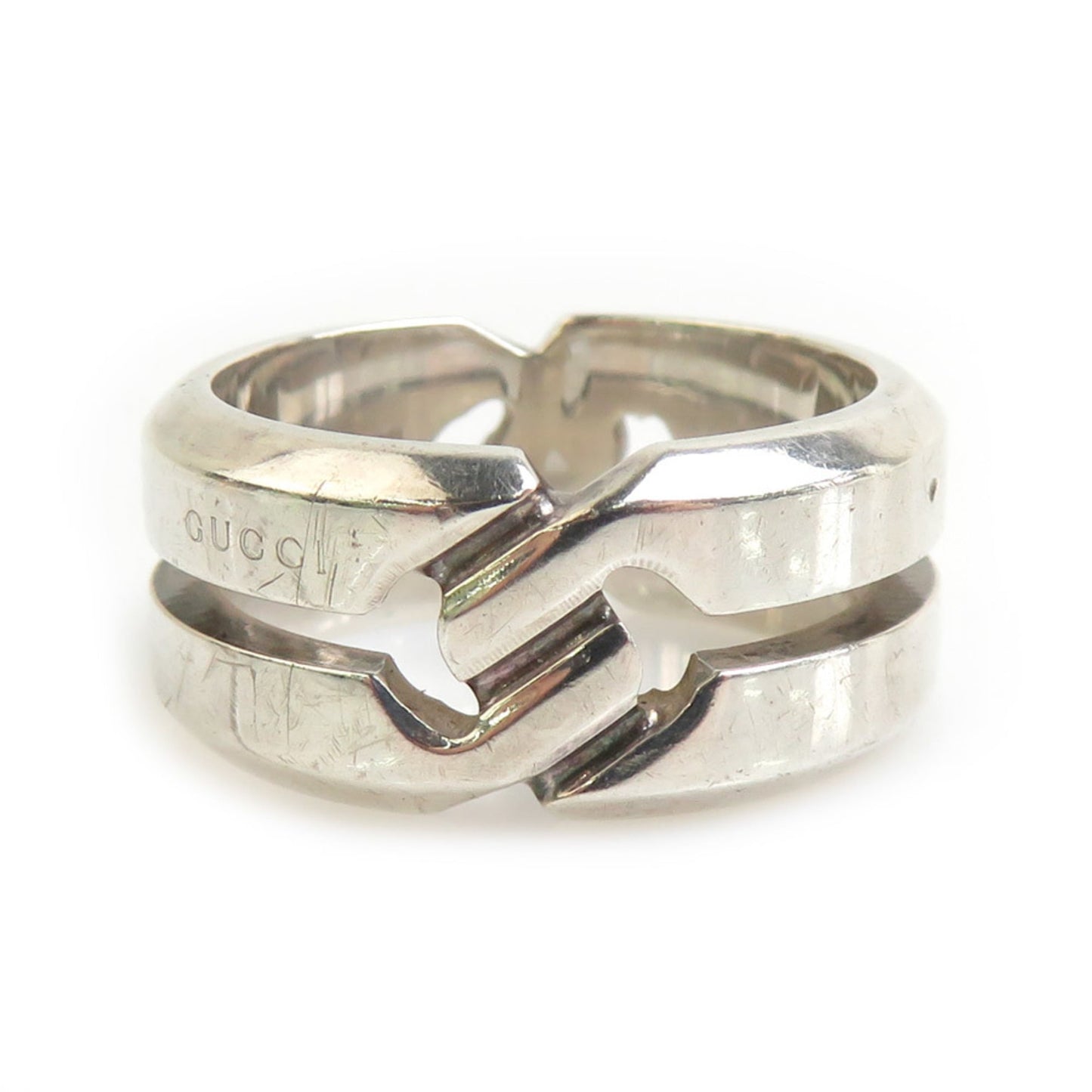 Gucci Silver Silver 925 Band Ring
