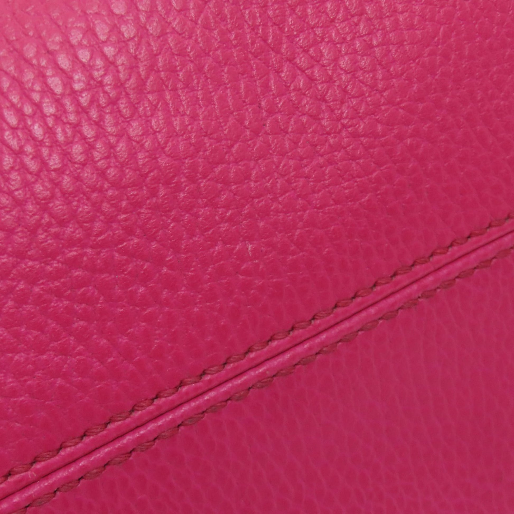 Gucci Pink Leather Tote Bag