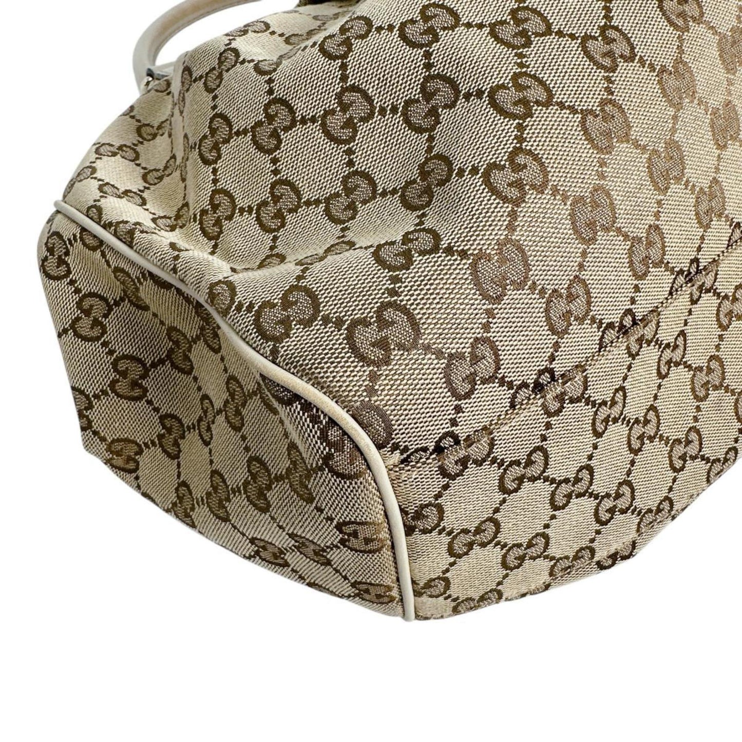 Gucci Gg Canvas Beige Gg Canvas Tote Bag