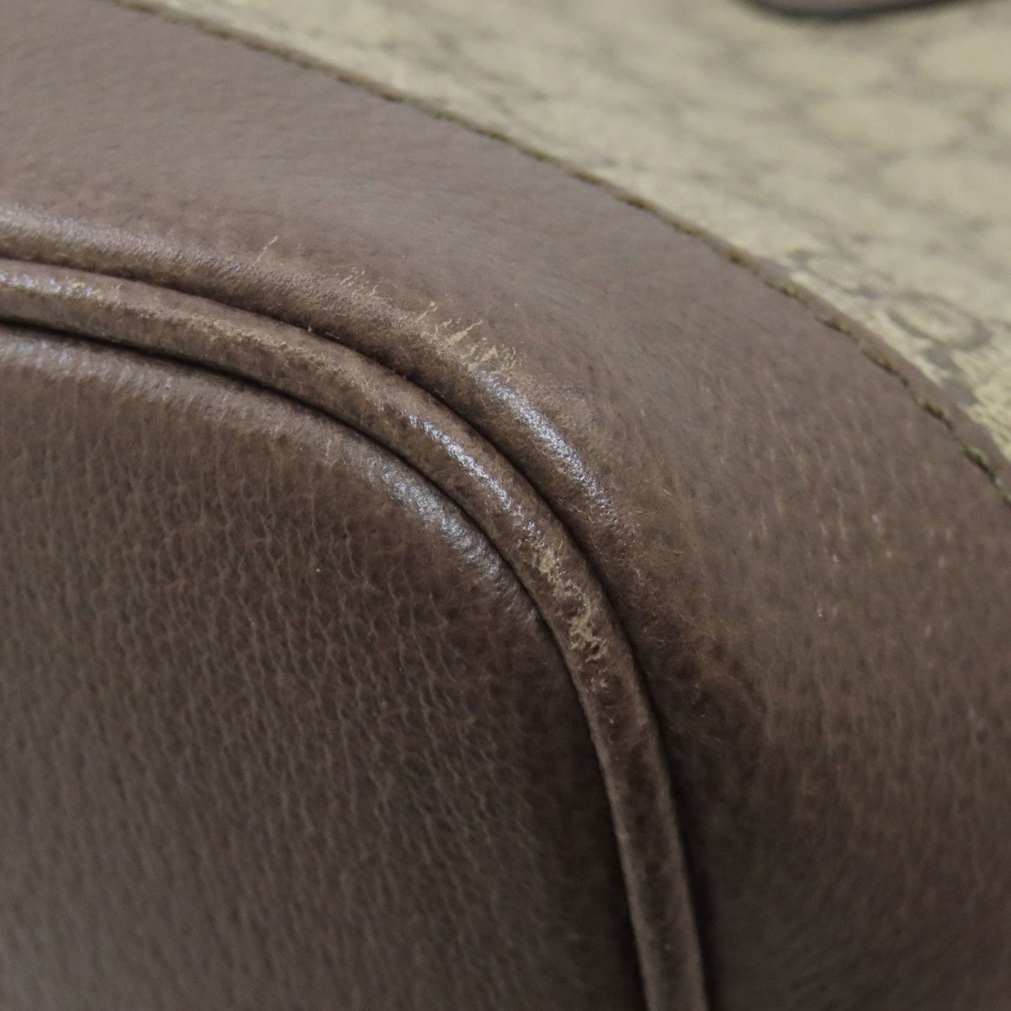 Gucci Brown Pvc Handbag