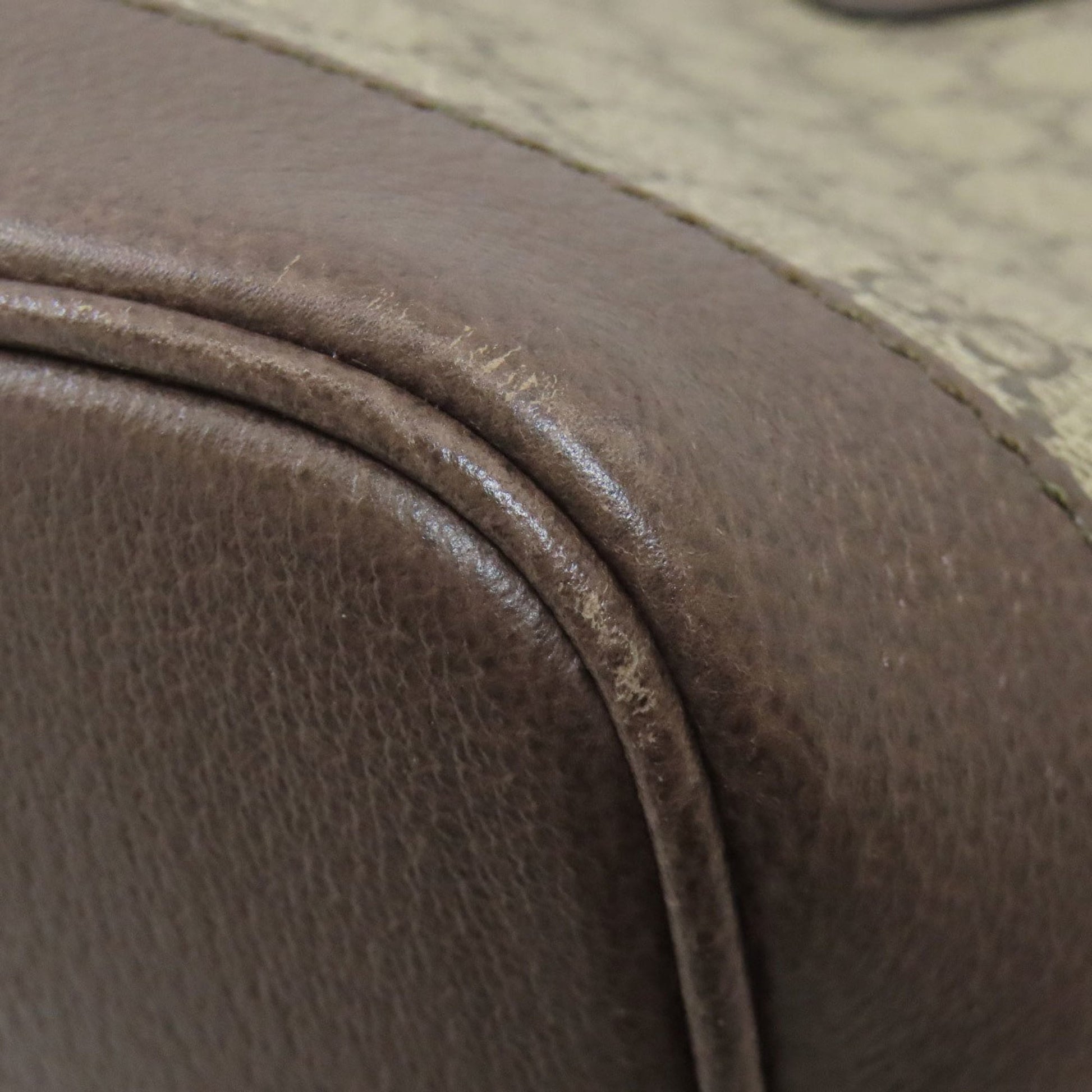Gucci Brown Pvc Handbag