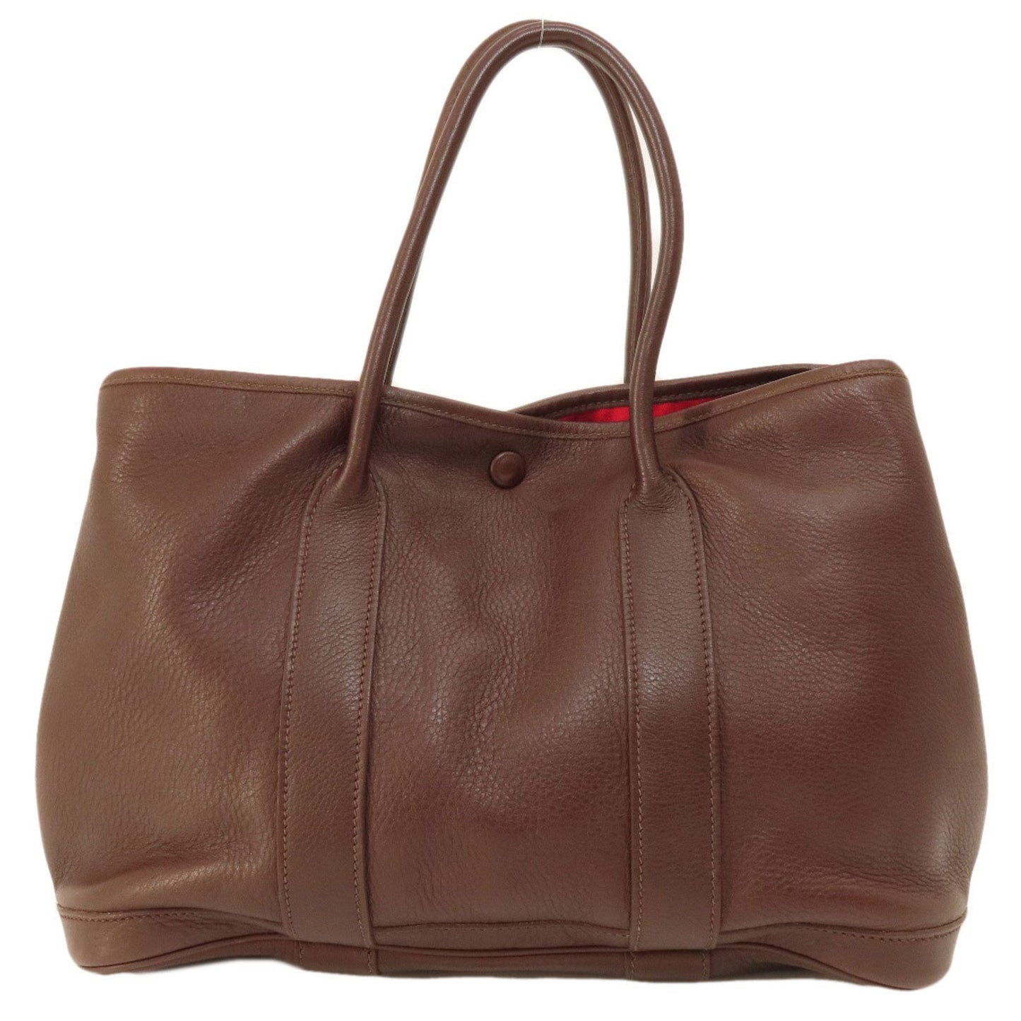 Hermes Swift Tote Bag Leather Brown