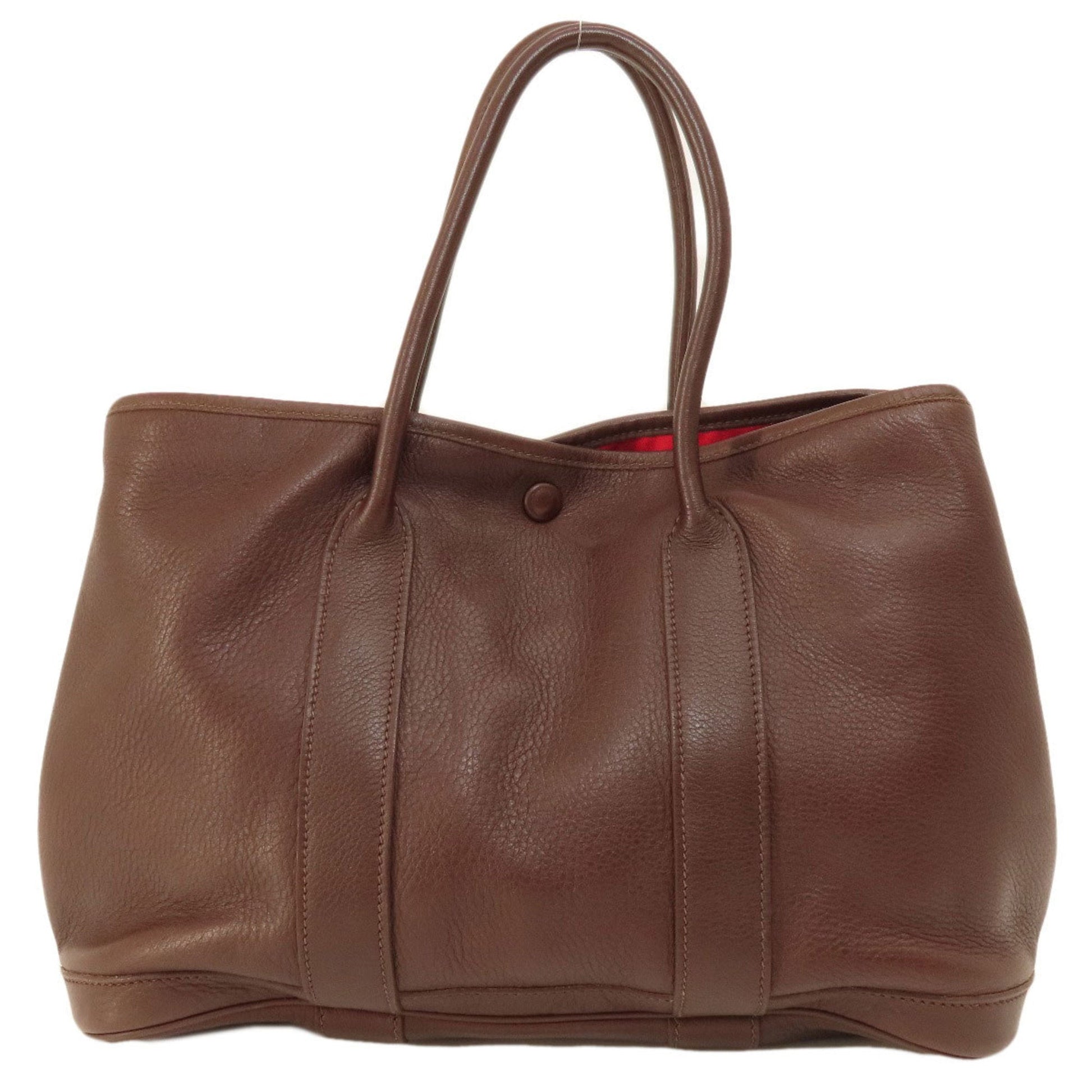 Hermes Swift Tote Bag Leather Brown