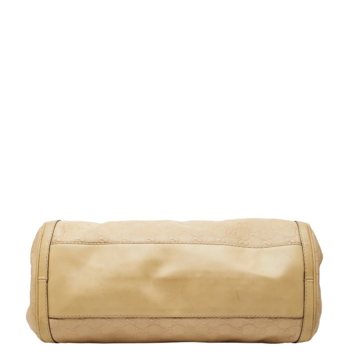Gucci Beige Gg Leather Leather Handbag