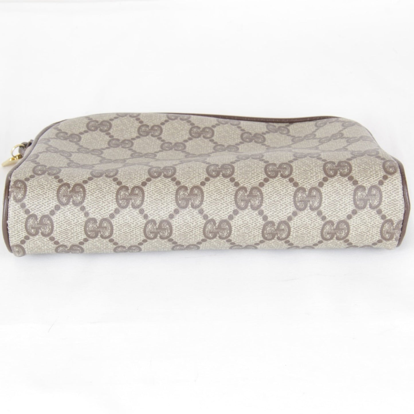 Gucci Brown Gg Supreme Pouch