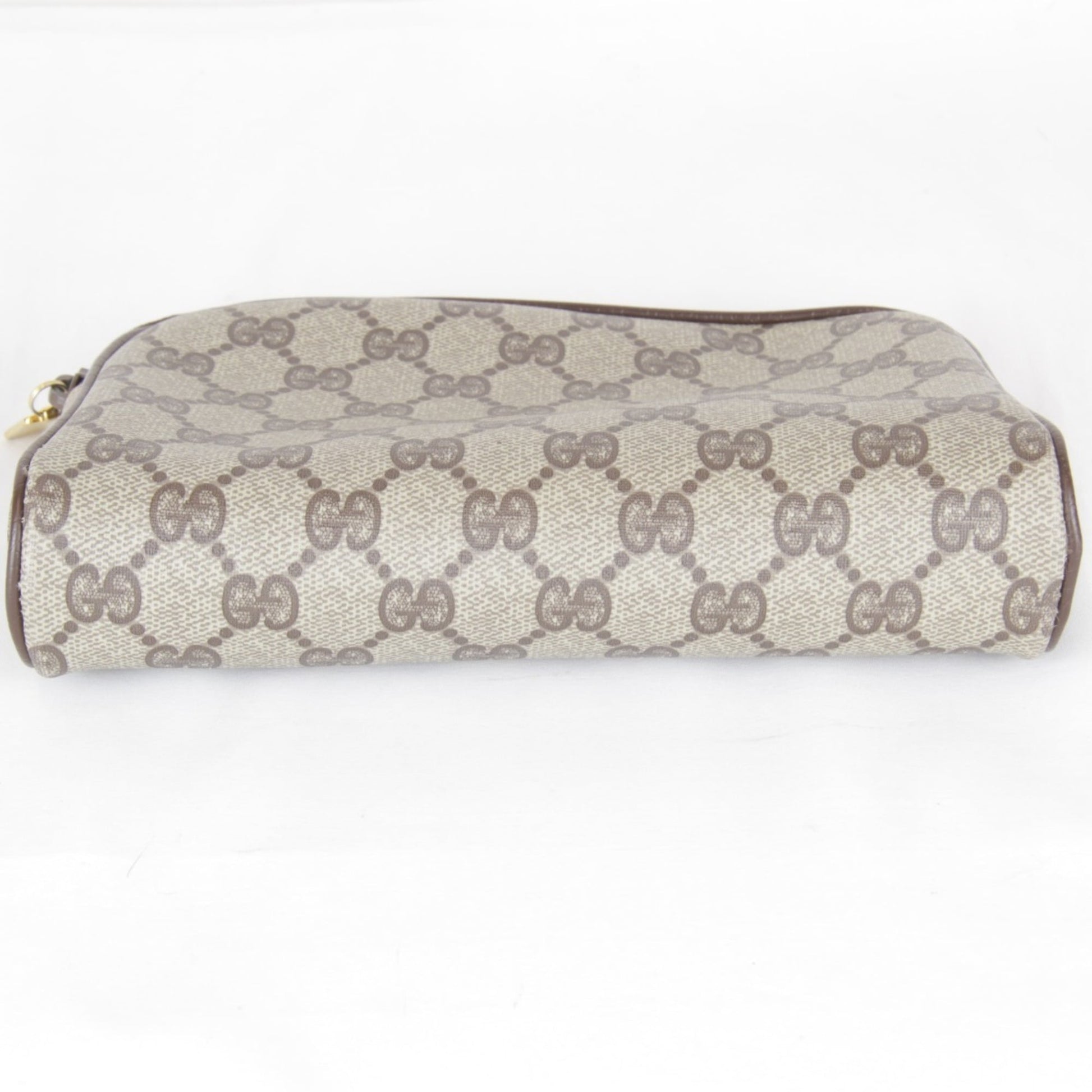 Gucci Brown Gg Supreme Pouch