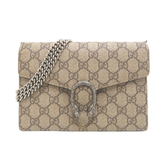 Gucci Beige Gg Supreme Shoulder Bag