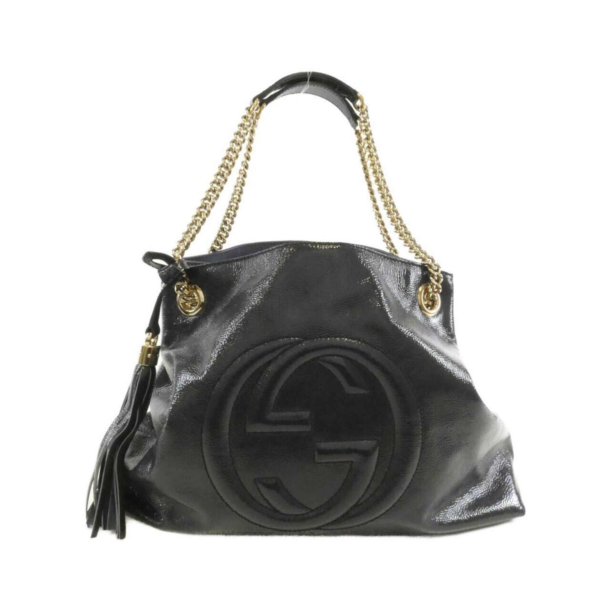 Gucci Blue Leather Shoulder Bag