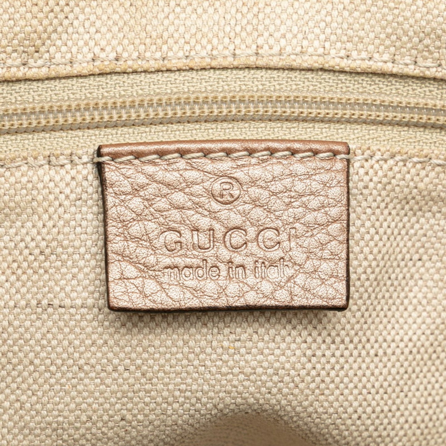 Gucci Sukey Beige Pink Beige Leather Handbag Shoulder Bag