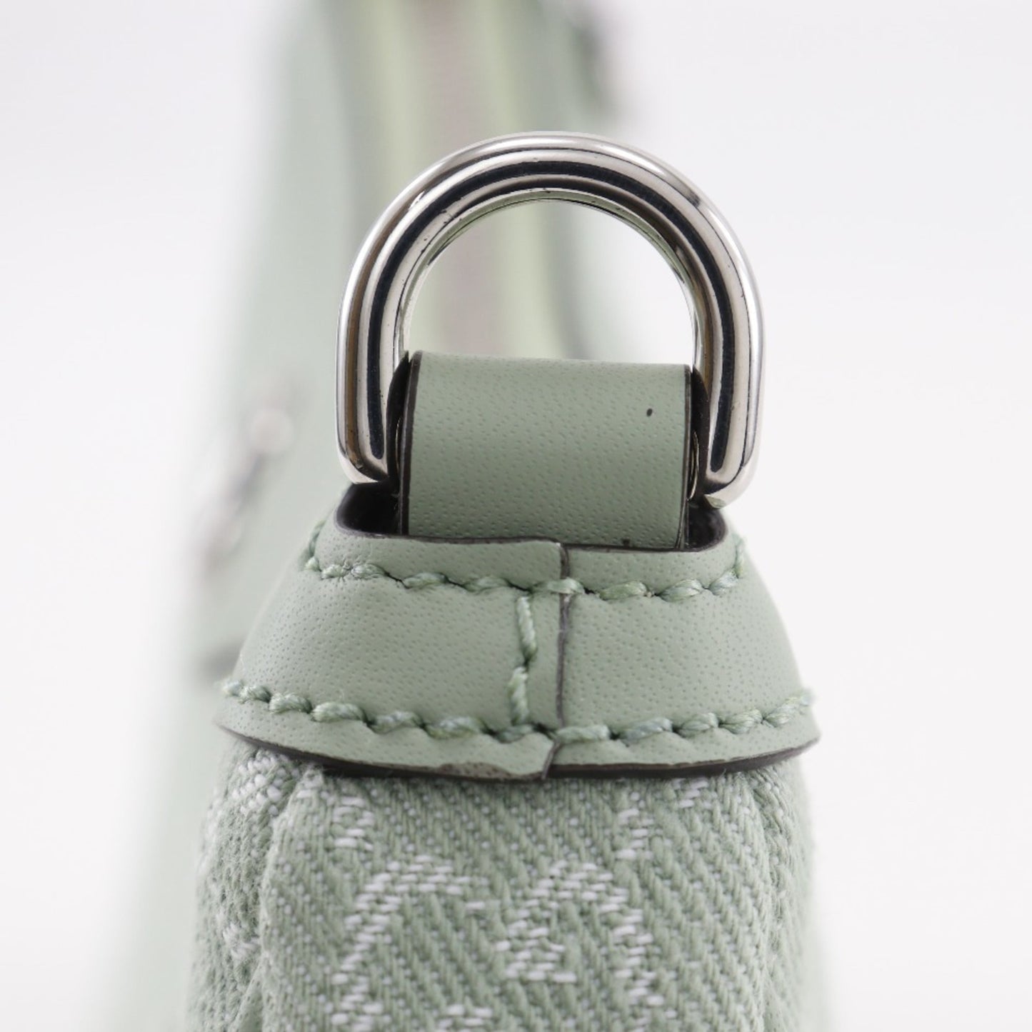 Gucci Green Pale Green Gg Canvas Shoulder Bag