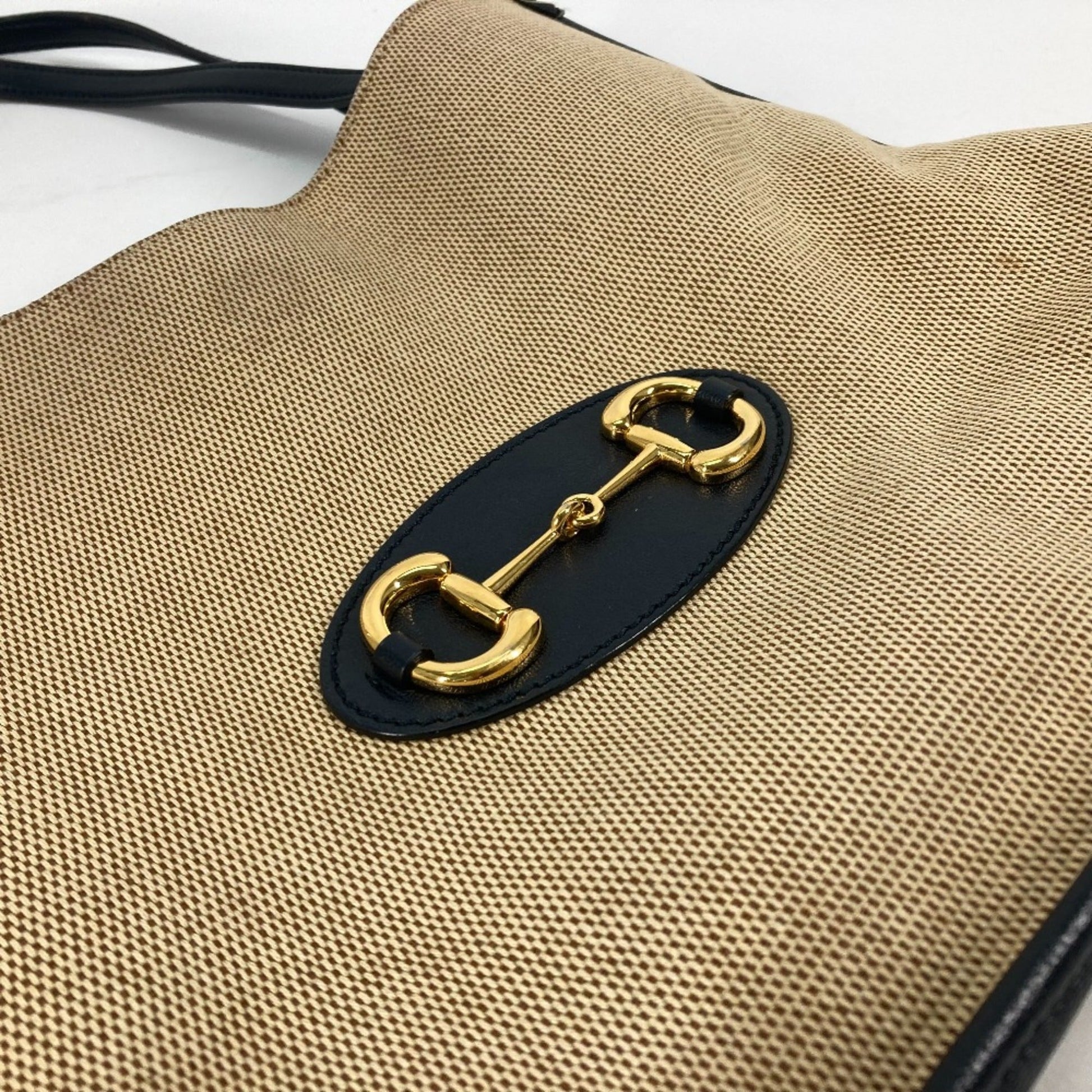 Gucci Beige Cloth Tote Bag